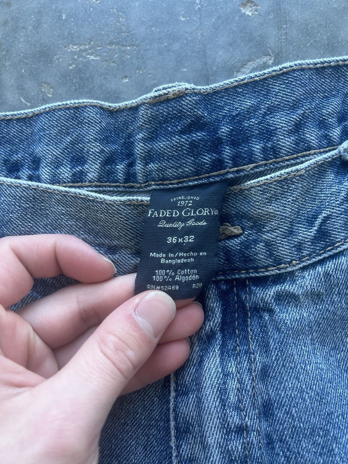 Faded Glory × Vintage Vintage Y2K Carhartt Style Baggy Carpenter Jeans Size US 36 / EU 52 - 3 Thumbnail