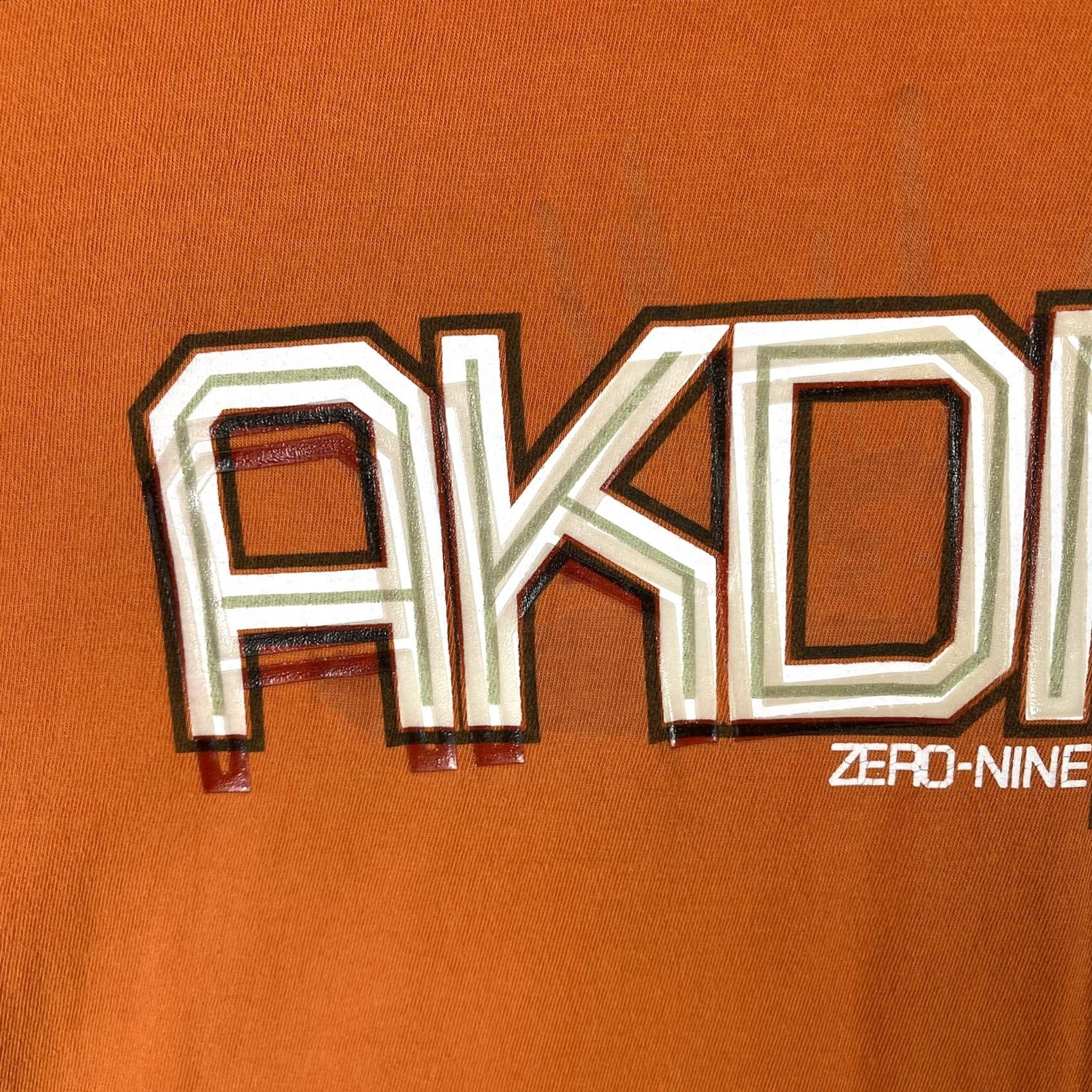 Akademiks Akademiks Shirt Mens 3XL Orange Zero-Nine Builders Society Graphic Tee Urban Size US XXL / EU 58 / 5 - 5 Thumbnail