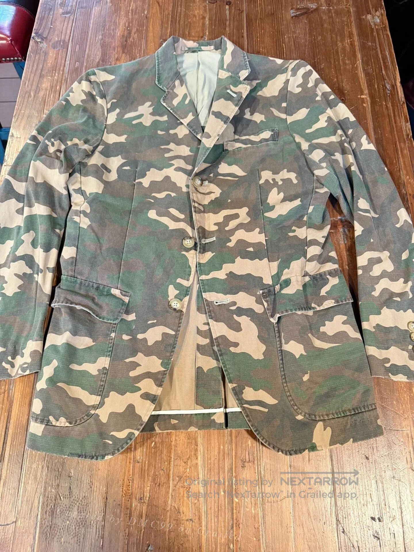 Bape A BATHING APE Camouflage Suit Jacket. Size US S / EU 44-46 / 1 - 1 Thumbnail