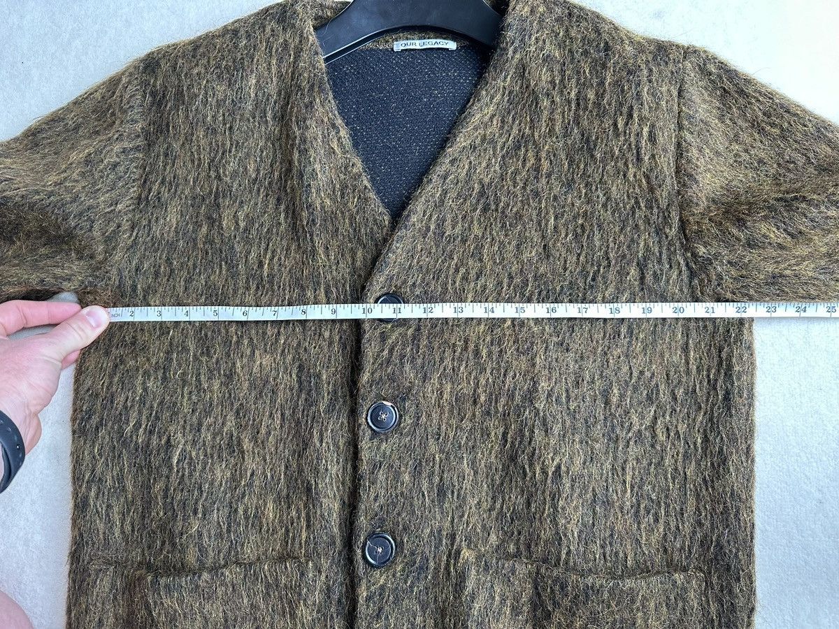 Our Legacy FW21 Grail Our Legacy wool alpaca brown cardigan sweater Size US M / EU 48-50 / 2 - 13 Thumbnail