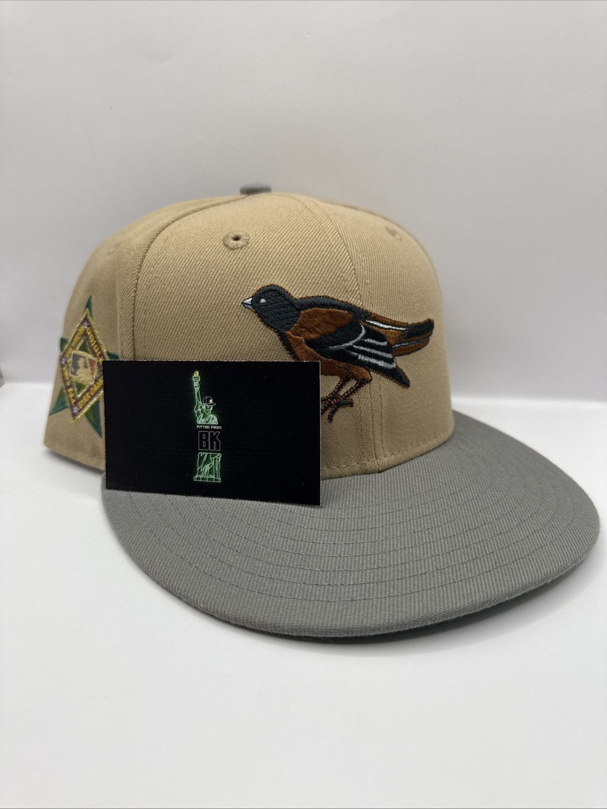 MyFitteds Myfitteds Baltimore orioles bird size 7 1/8 Size ONE SIZE - 1 Thumbnail