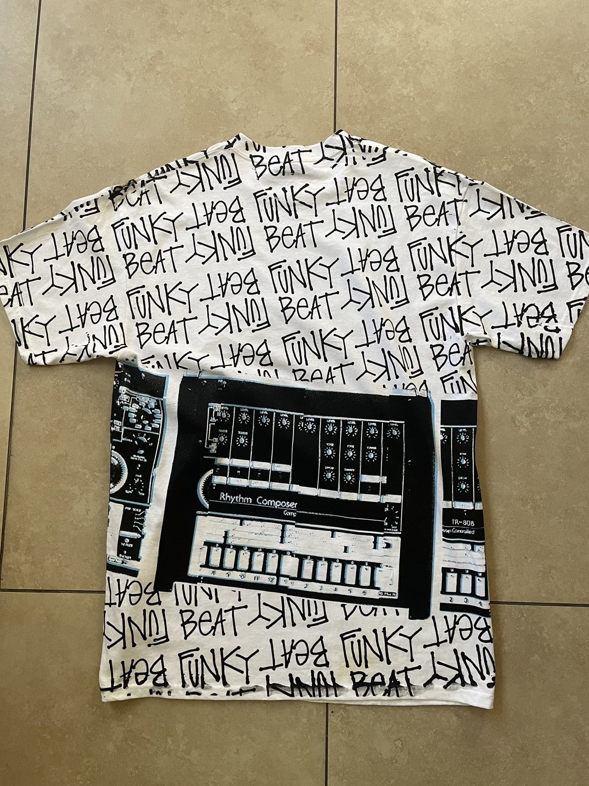 Stussy vintage stussy all over print radio tee shirt Size US L / EU 52-54 / 3 - 2 Thumbnail