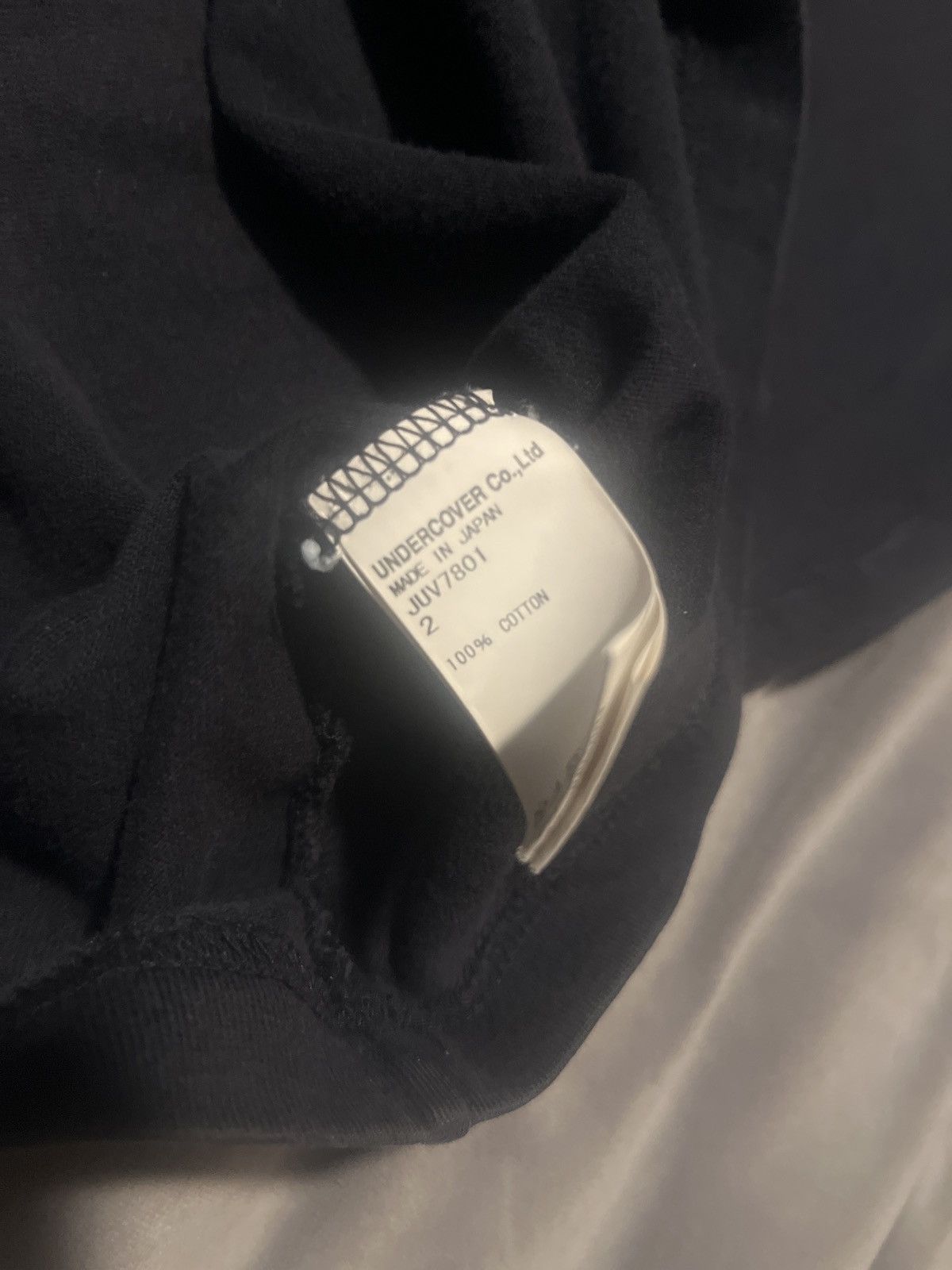 John Undercover John UNDERCOVER Elephant Logo Embroidered Tee Black & Red Size US S / EU 44-46 / 1 - 3 Thumbnail