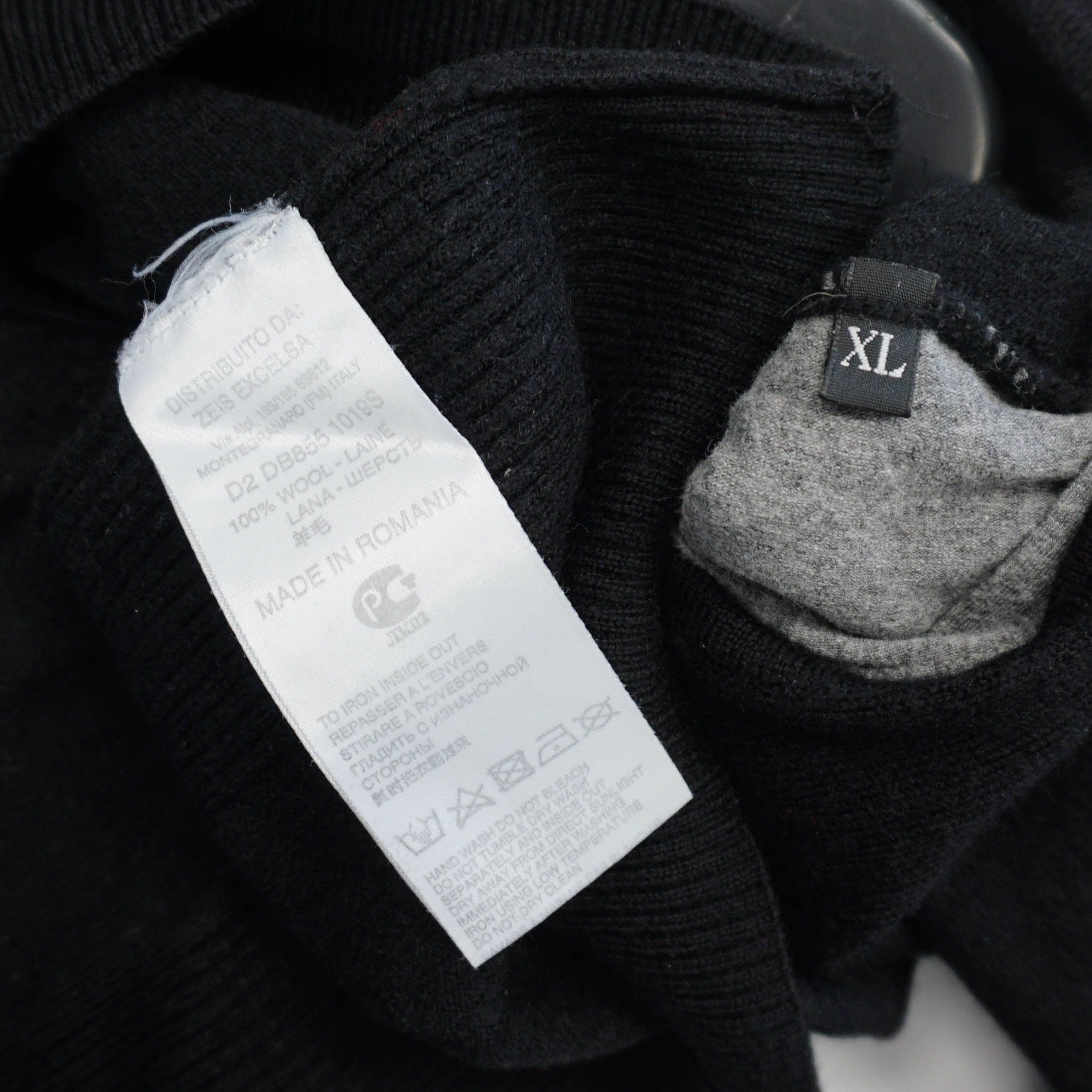 Dirk Bikkembergs × Vintage Archive Wool Sweater Size US S / EU 44-46 / 1 - 4 Thumbnail