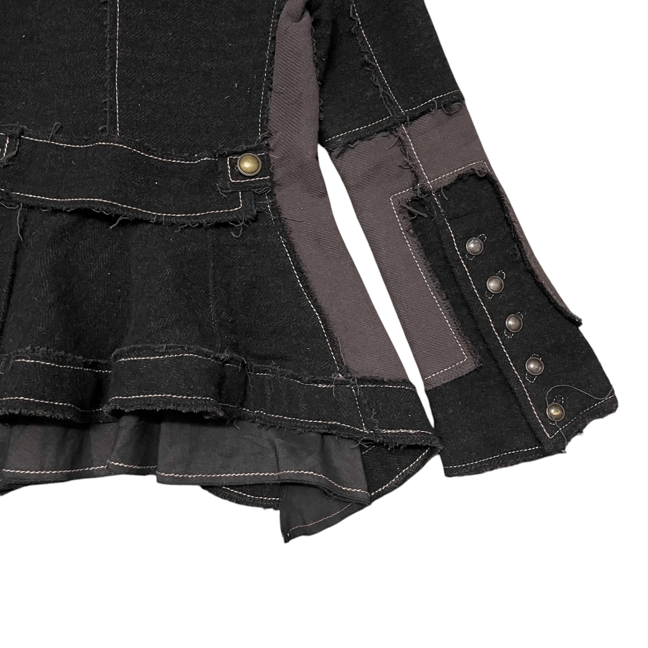 If Six Was Nine Vintage Ericot Chic Italy Jacket lgb ifsixwasnine style Size S / US 4 / IT 40 - 13 Thumbnail