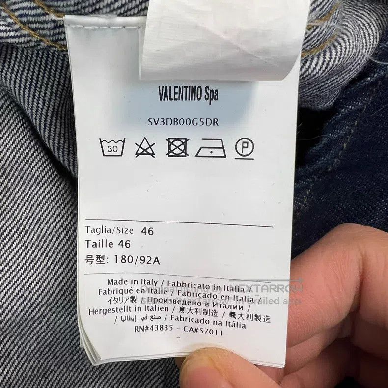 Valentino Valentino Denim shirt Size US S / EU 44-46 / 1 - 4 Thumbnail