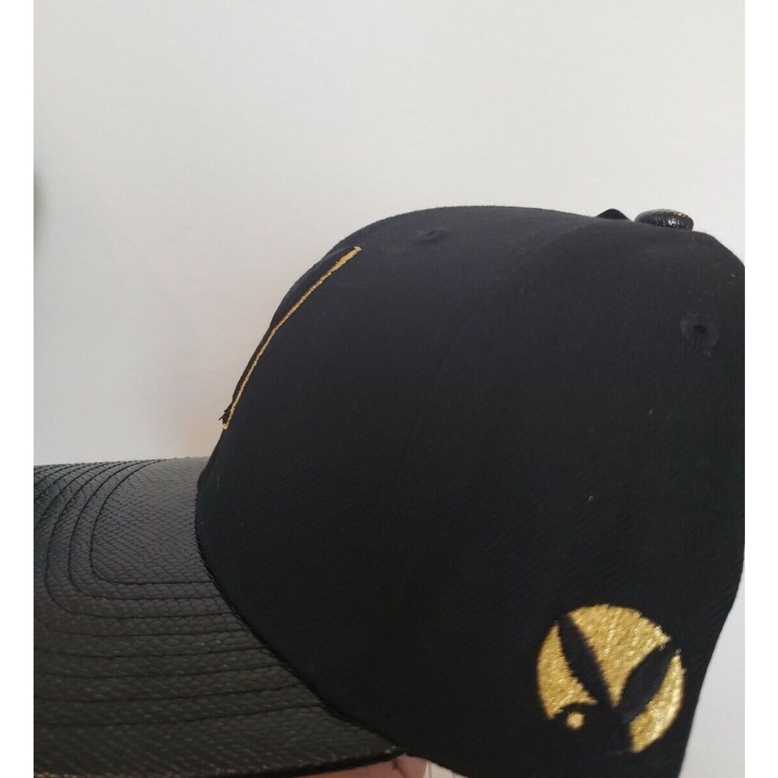 Lids Playboy Hat Premium Bunny Strapback Strap Black Gold Lids Size ONE SIZE - 5 Thumbnail