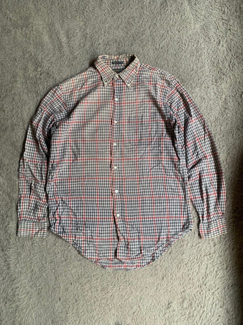 Sugar Cane Vintage Sugar Cane Japan Flannel Plaid Shirt Size US L / EU 52-54 / 3 - 8 Thumbnail