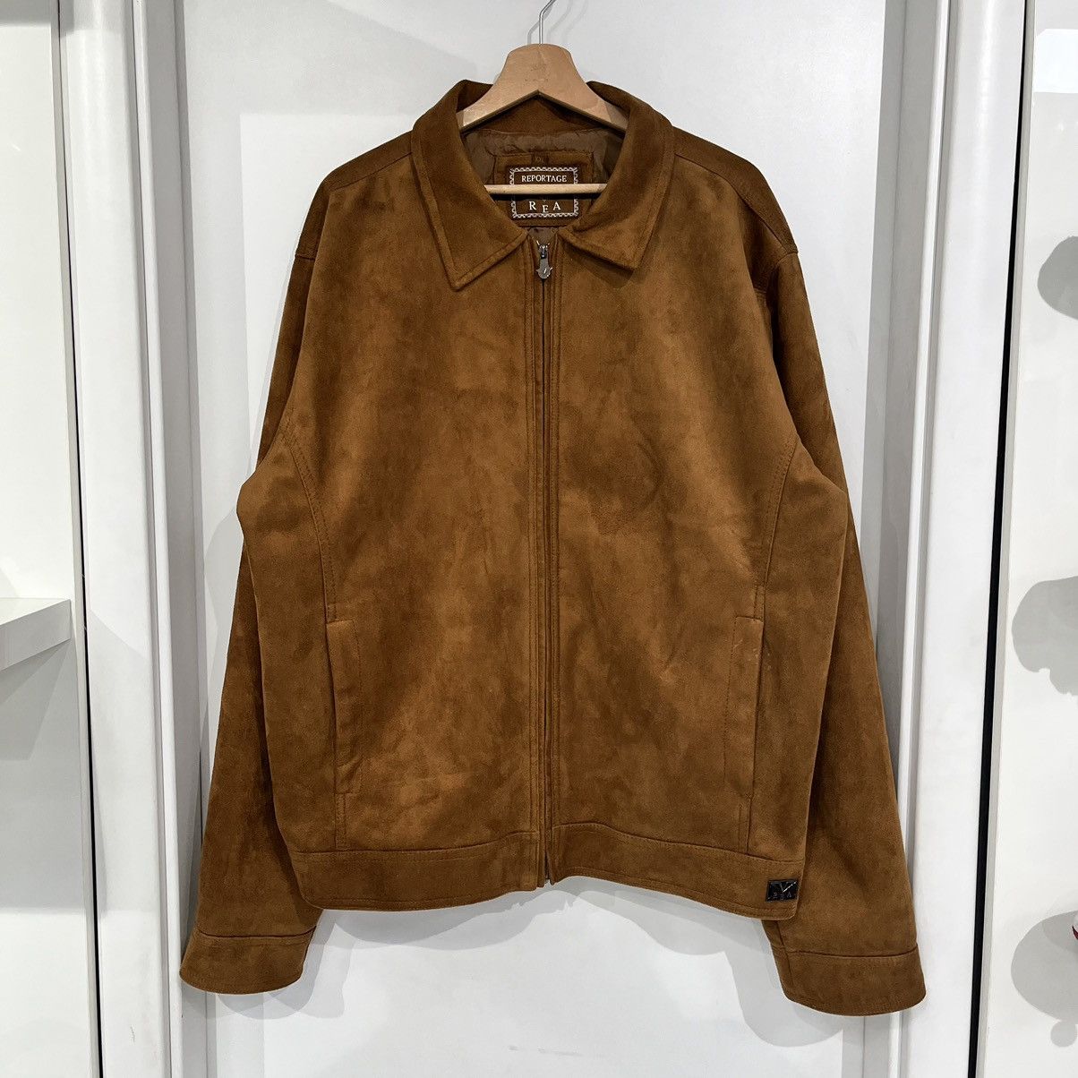 Vintage Vintage Leather Jacket Brown Size US XXL / EU 58 / 5 - 1 Thumbnail