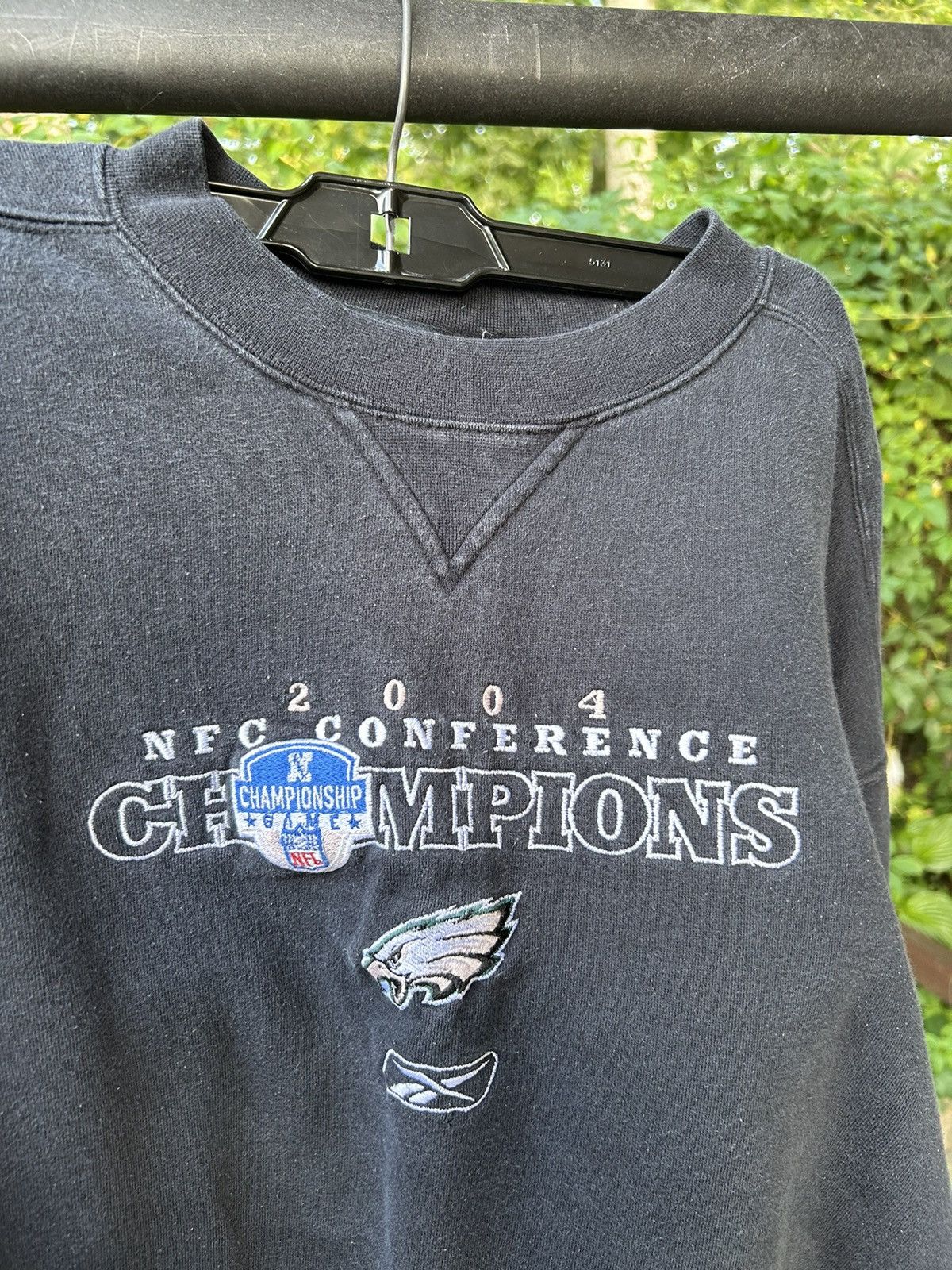 PHILADELPHIA EAGLES VINTAGE 2004 NFC CHAMPIONSHIP REEBOK T-SHIRT