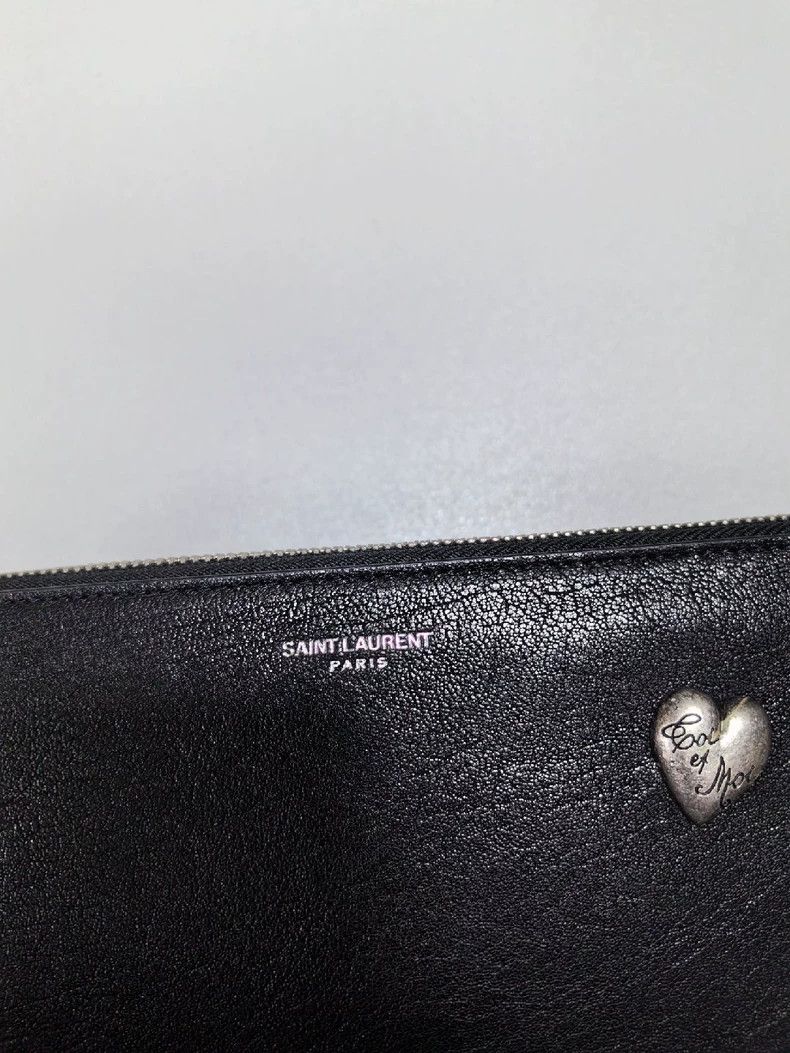 Saint Laurent Paris saint laurent parisClutch with metal inlay bag 2503-Nextarr Size ONE SIZE - 4 Thumbnail