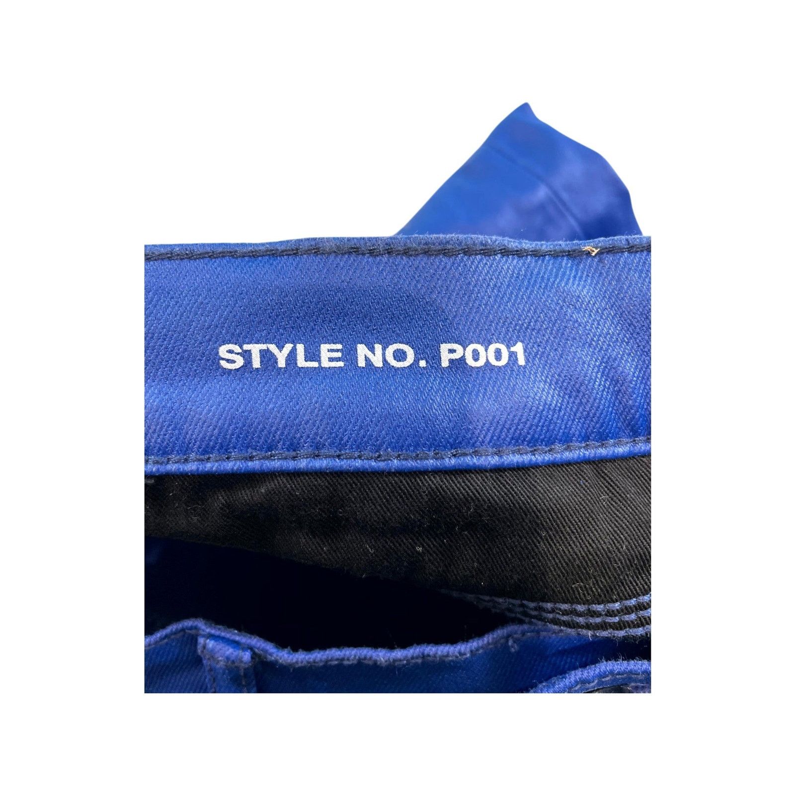 Purple Brand Purple Brand Wax Blue Jeans Size US 31 - 6 Thumbnail