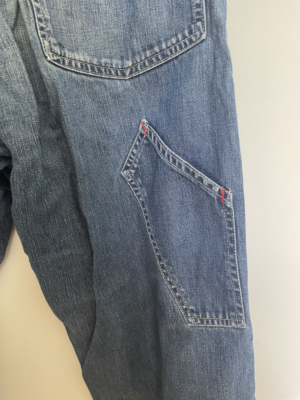 Post Overalls Vintage post o’alls cinch back carpenter denim Size US 31 - 6 Thumbnail