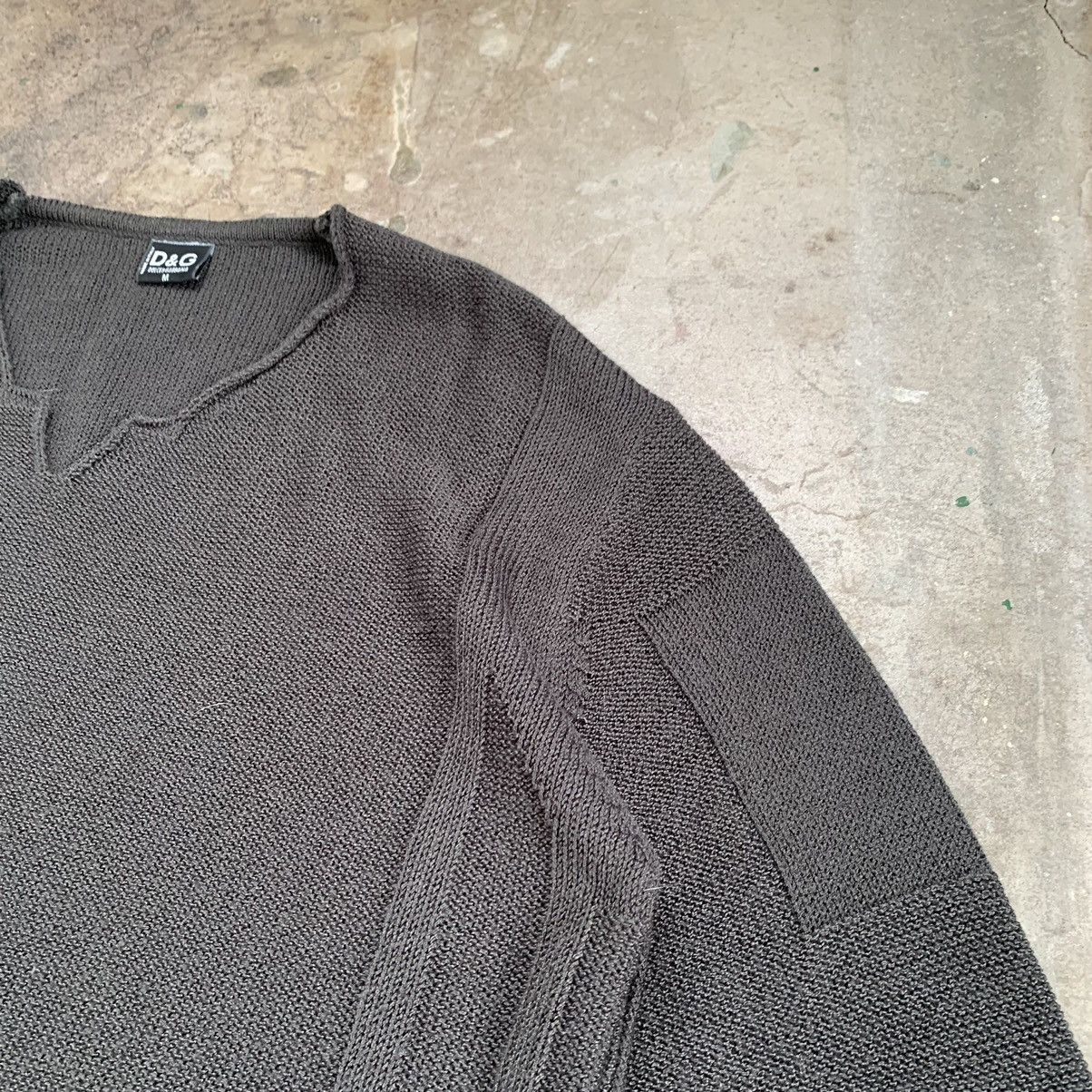 Vintage Dolce and gabbana vintage mesh sweater Size US M / EU 48-50 / 2 - 5 Thumbnail