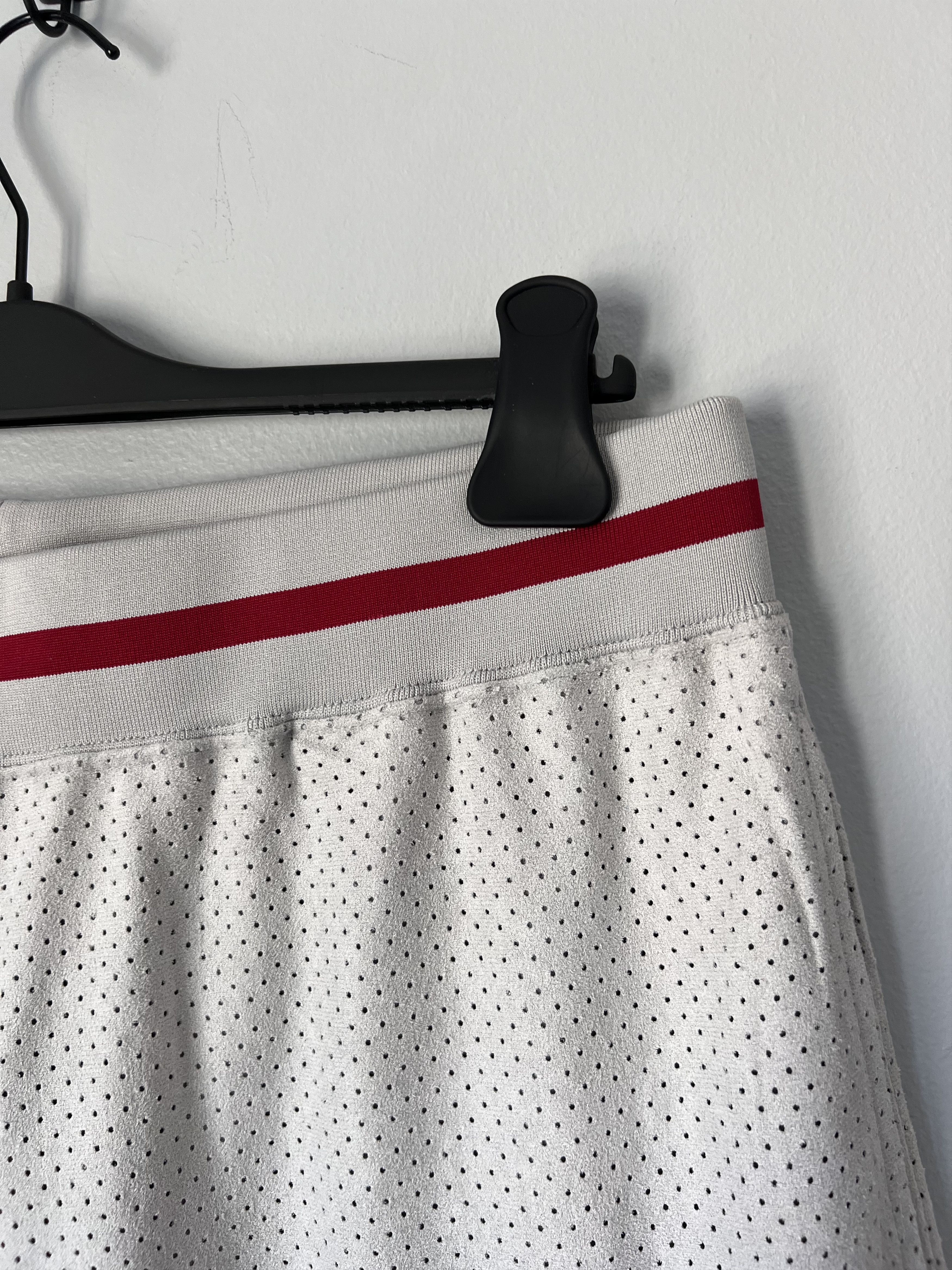 Supreme Supreme Ultrasuede Mesh Shorts in Grey Size US 32 / EU 48 - 3 Thumbnail
