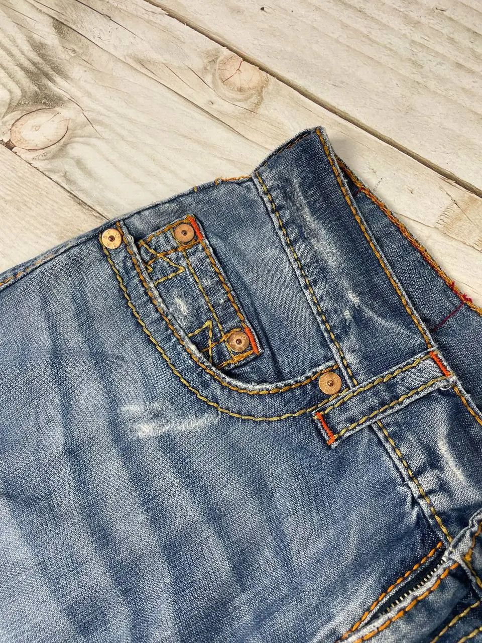 True Religion Vintage True Religion Denim Jeans Japan Y2K Men Size 32x34 Size US 32 / EU 48 - 6 Thumbnail