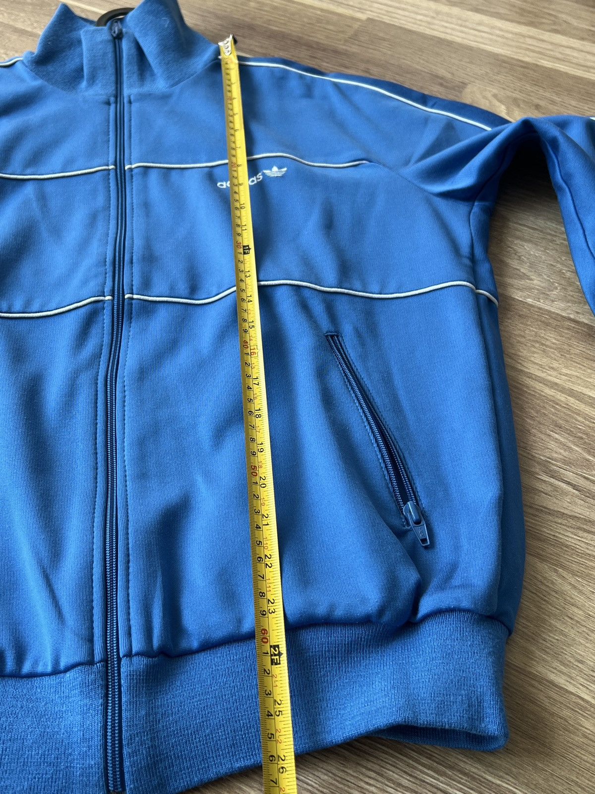 Adidas Vintage Adidas 80s Blue Track Suit Size 52 Made In Austria Size US M / EU 48-50 / 2 - 12 Thumbnail