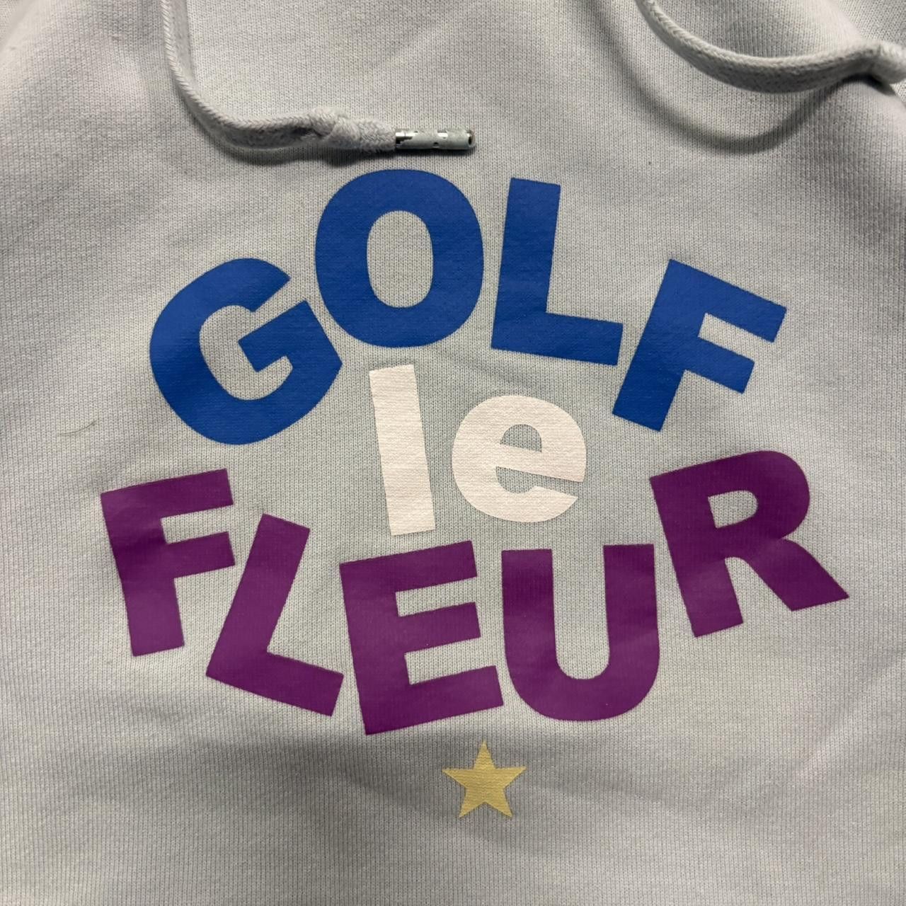 Tyler The Creator Crazy Vintage Y2K/2000s Tyler The Creator Golf Le Fleur Converse Light Blue Hoodie! Size US M / EU 48-50 / 2 - 2 Thumbnail