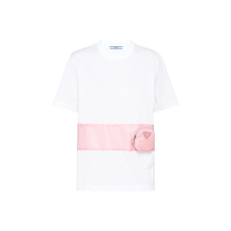 Prada Prada Detachable Bag Decor Tshirt-2506 Size US M / EU 48-50 / 2 - 6 Thumbnail