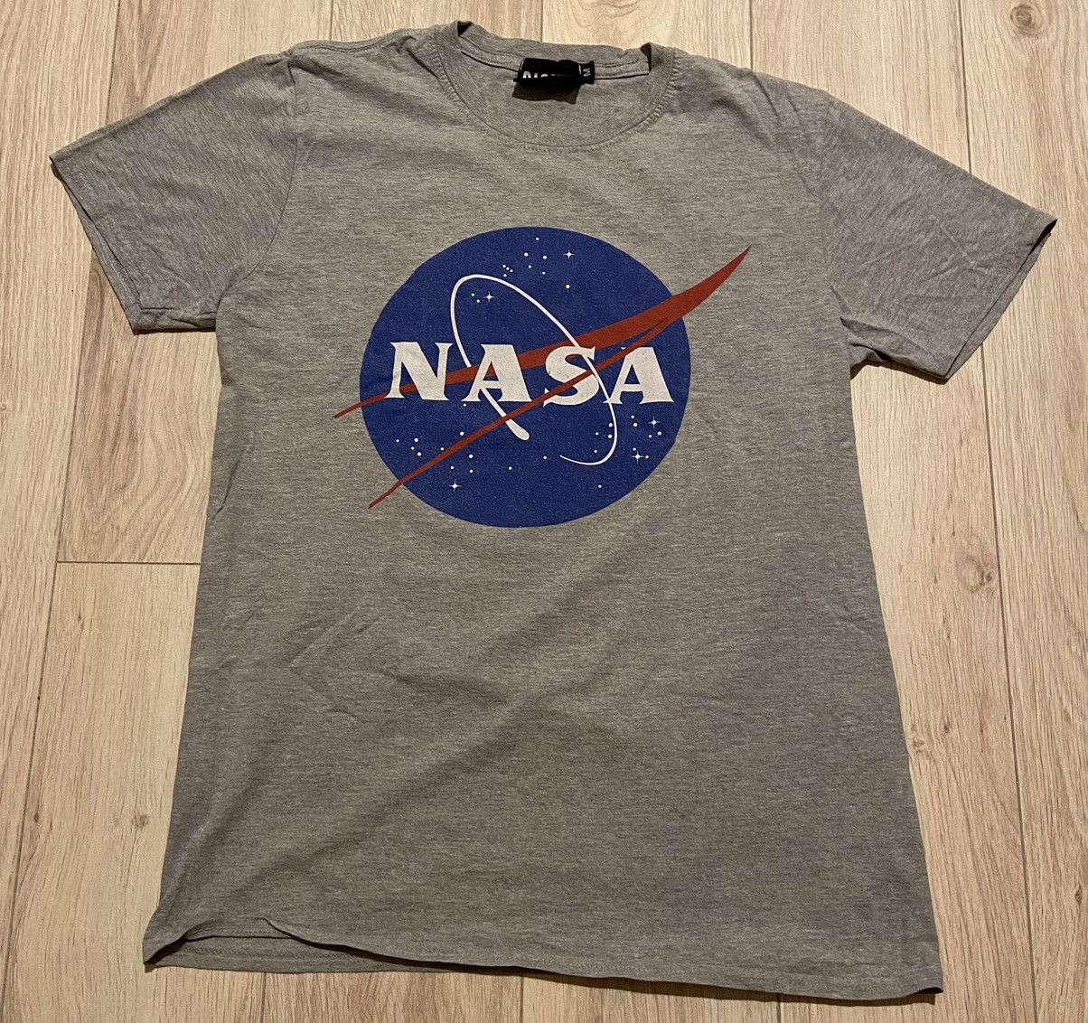 NASA Nasa logo gray tee Size US M / EU 48-50 / 2 - 1 Thumbnail