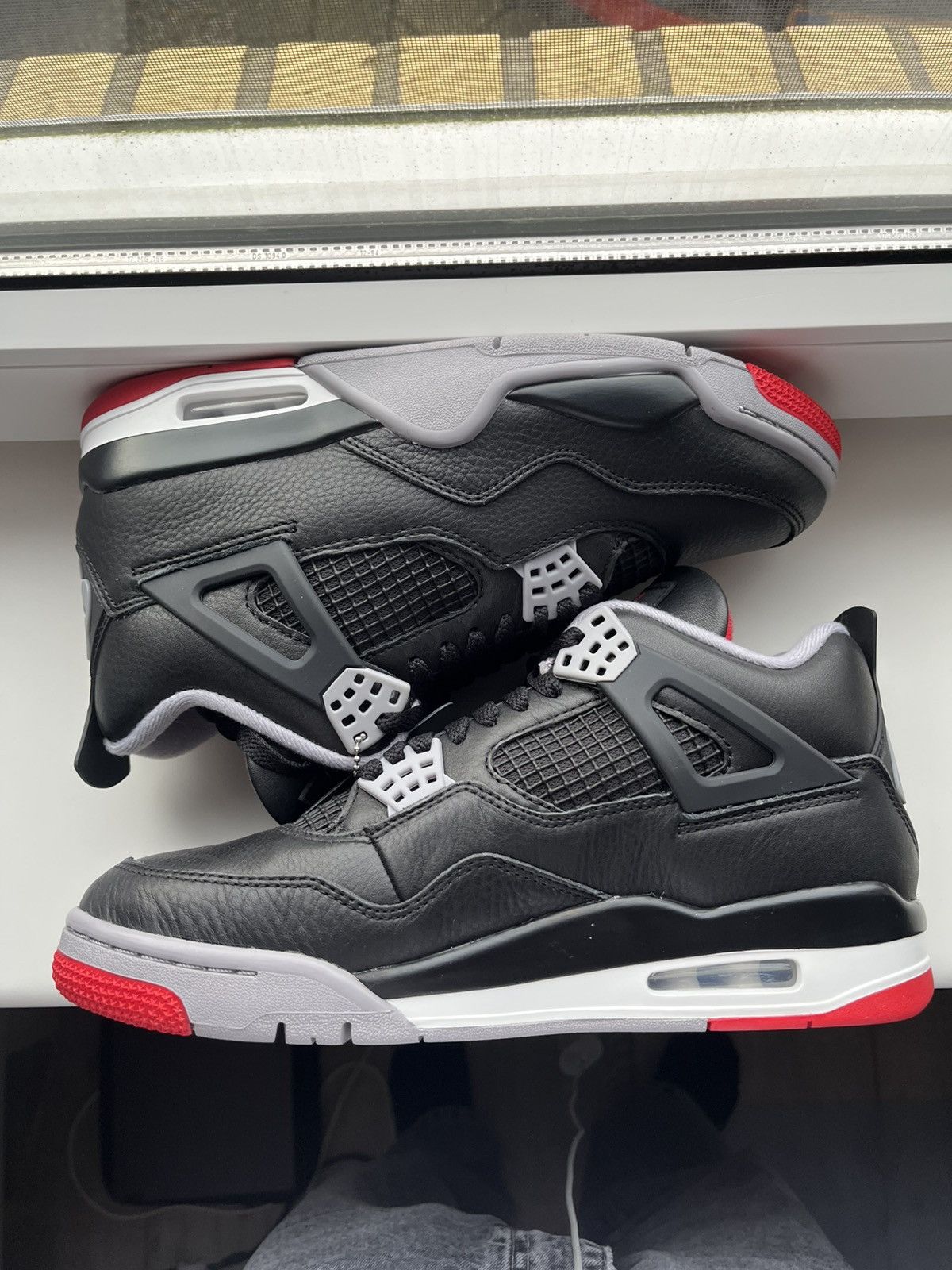 Jordan Brand × Nike Jordan 4 Bred Reimagined Size US 8 / EU 41 - 4 Thumbnail