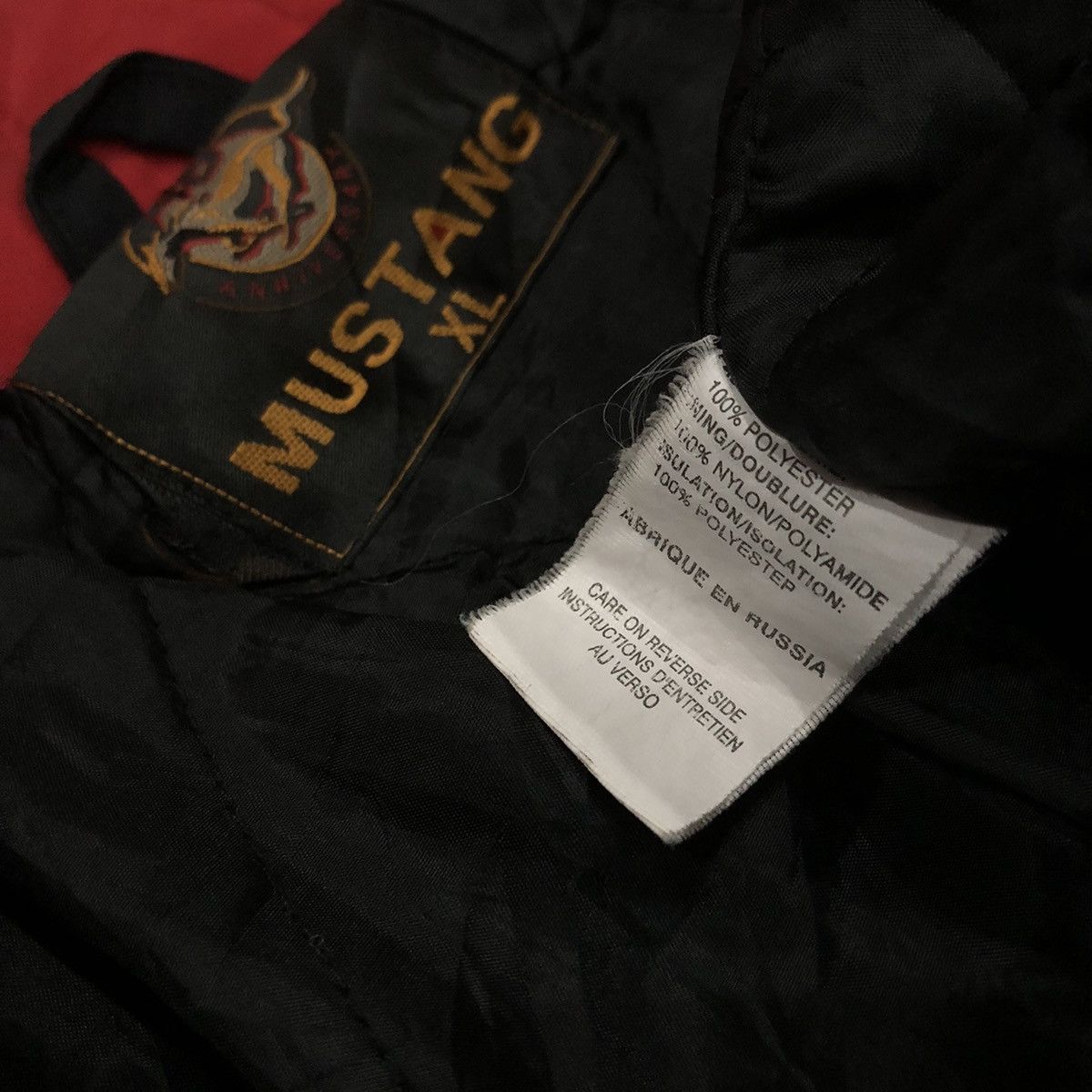 Ford × Mustang × Vintage vintage racing jacket mustang Anniversary made in rusia Size US XL / EU 56 / 4 - 9 Thumbnail
