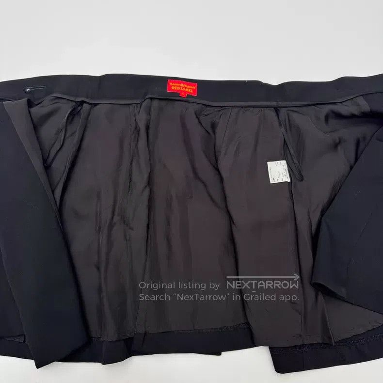 Vivienne Westwood Vivienne Westwood size 1 Black Half Skirt with Pink Lining Size 27" / US 4 / IT 40 - 8 Thumbnail