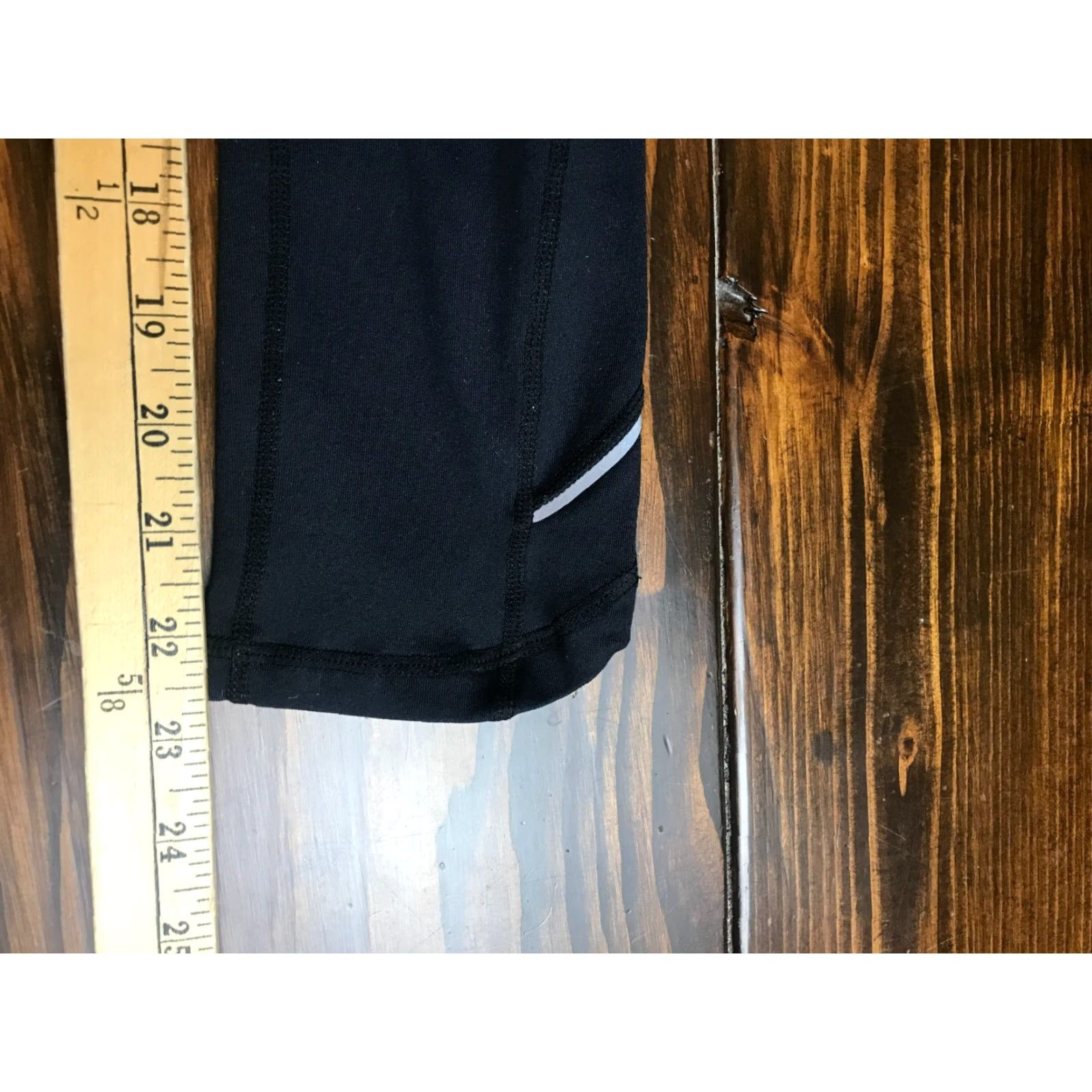 Vintage GSX Gander Mountain Pants Women's XS Black Activewear Leggings Pull On Jegging Inseam 22.5 in Wide Waist Band Modern Pattern Solid Vintage No Size 26" / US 2 / IT 38 - 6 Thumbnail