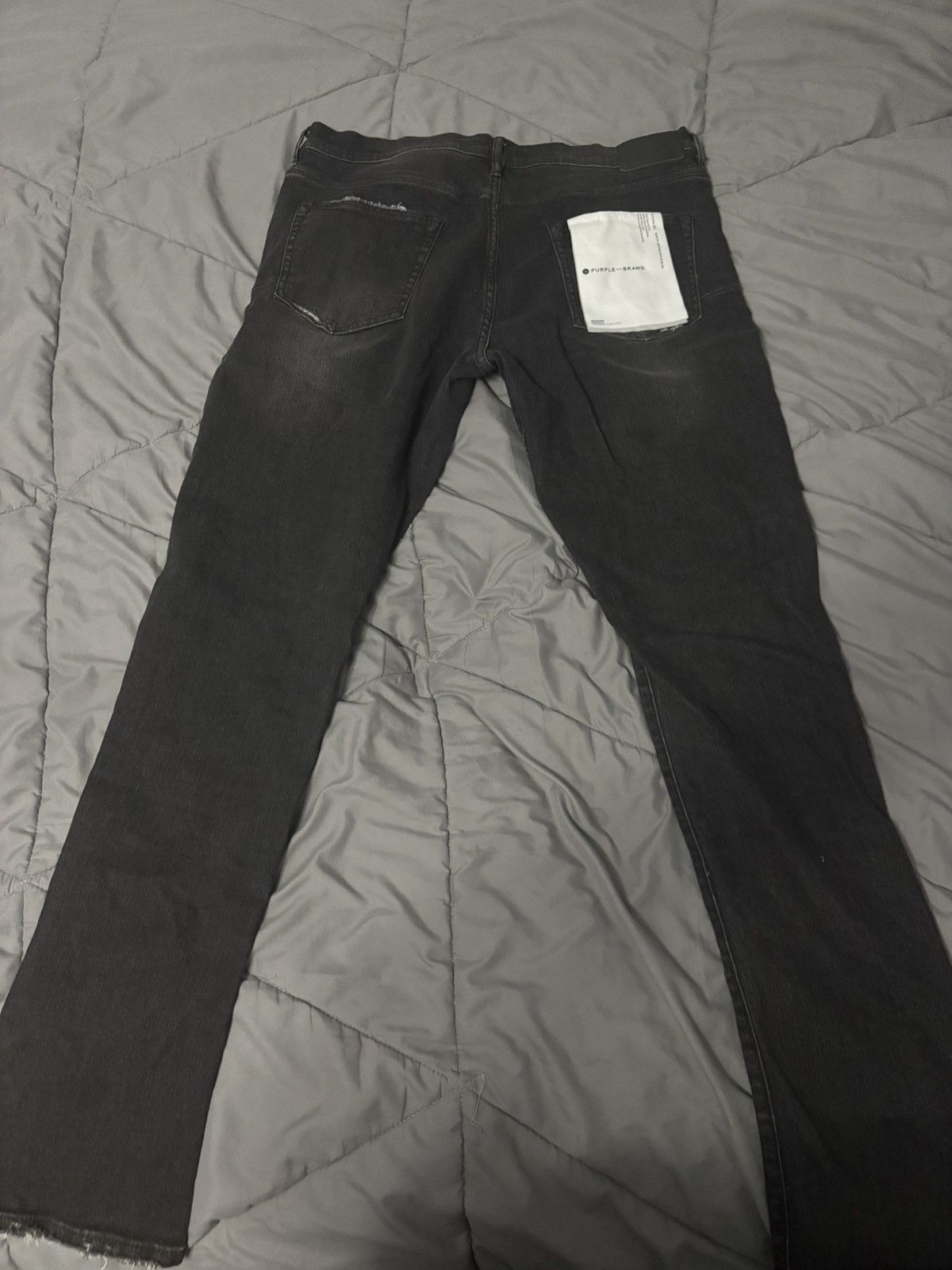 Purple Brand p001 black purple jeans Size US 36 / EU 52 - 2 Thumbnail
