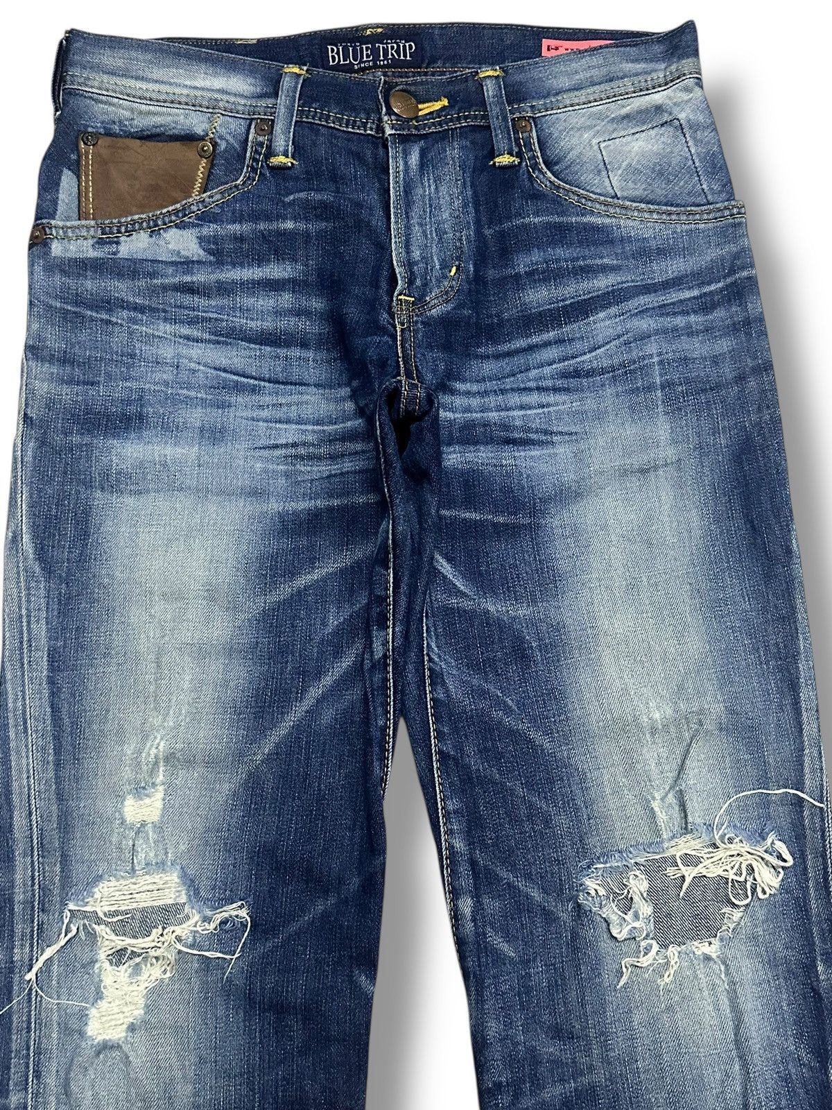 Edwin Flare Vintage Edwin BlueTrip Japan Flare Bootcut ThunderWash Size US 31 - 2 Thumbnail