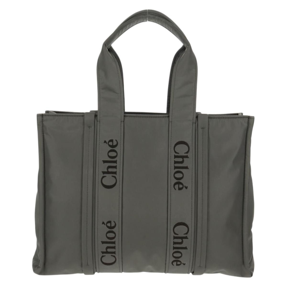 Chloe Chloe Woody Tote Recycled Nylon Size ONE SIZE - 1 Thumbnail