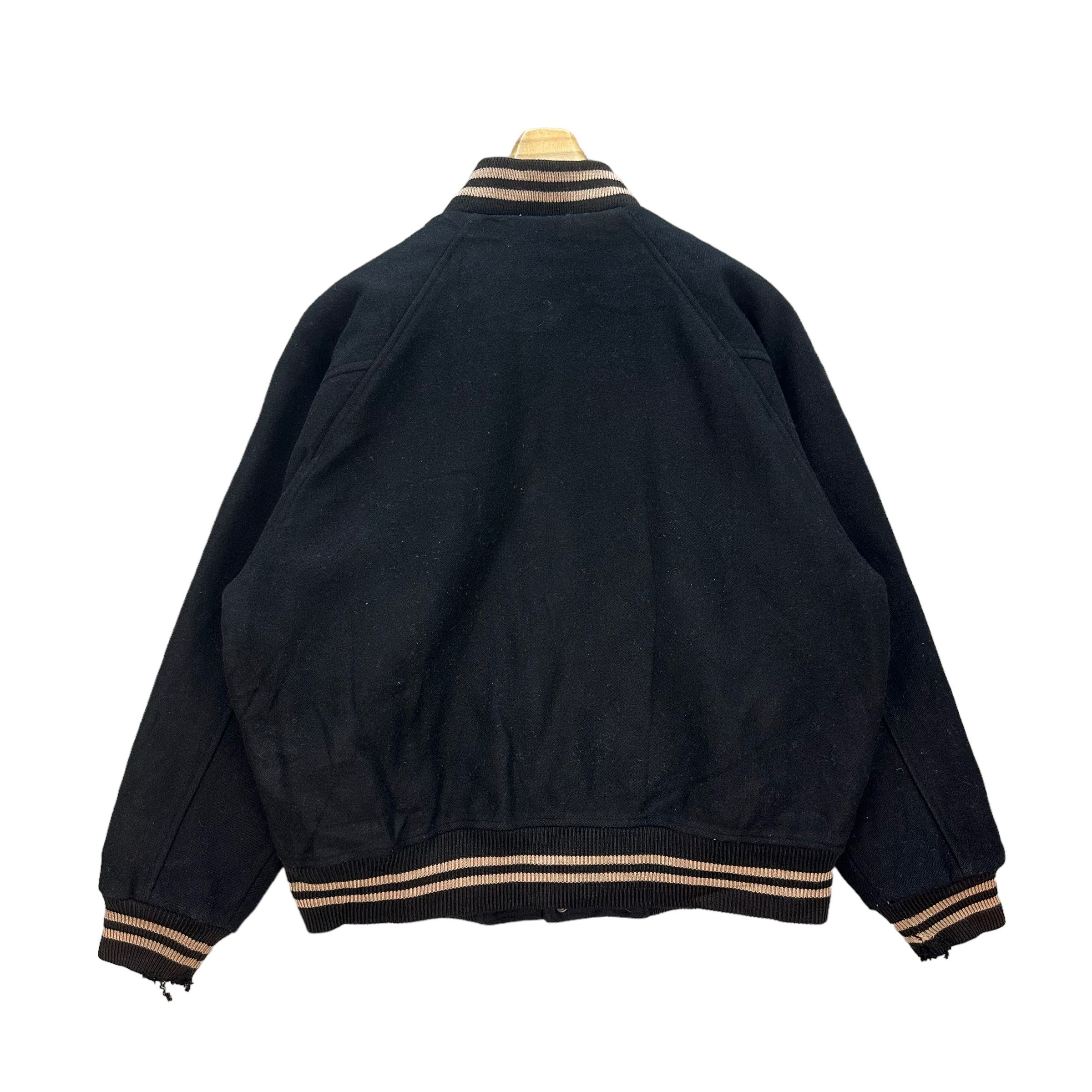 Basco TRASHED🔥 BASCO AMERICAN WOOL VARSITY JACKET #8277-221 Size US M / EU 48-50 / 2 - 9 Thumbnail