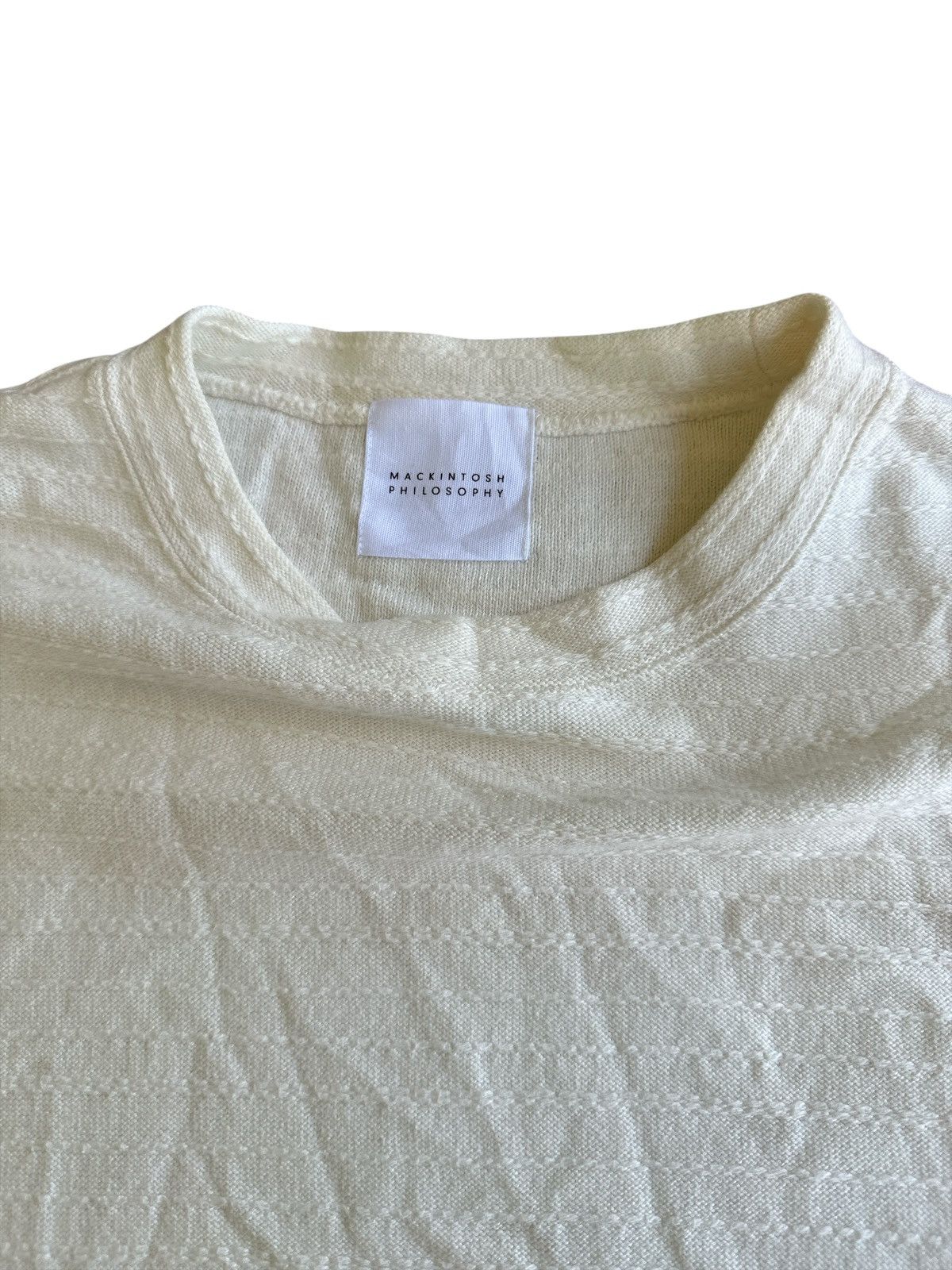 Mackintosh Mackintosh Waffle Long Sleeve TsHirt 19x26.5 Size US L / EU 52-54 / 3 - 4 Thumbnail