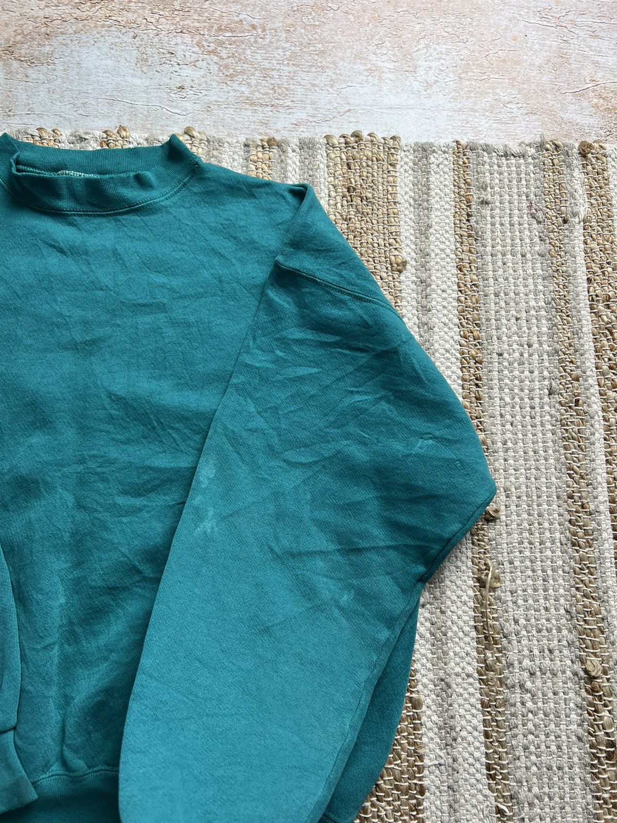 Tultex Tultex vintage trashed sweatshirt Size US XL / EU 56 / 4 - 3 Thumbnail