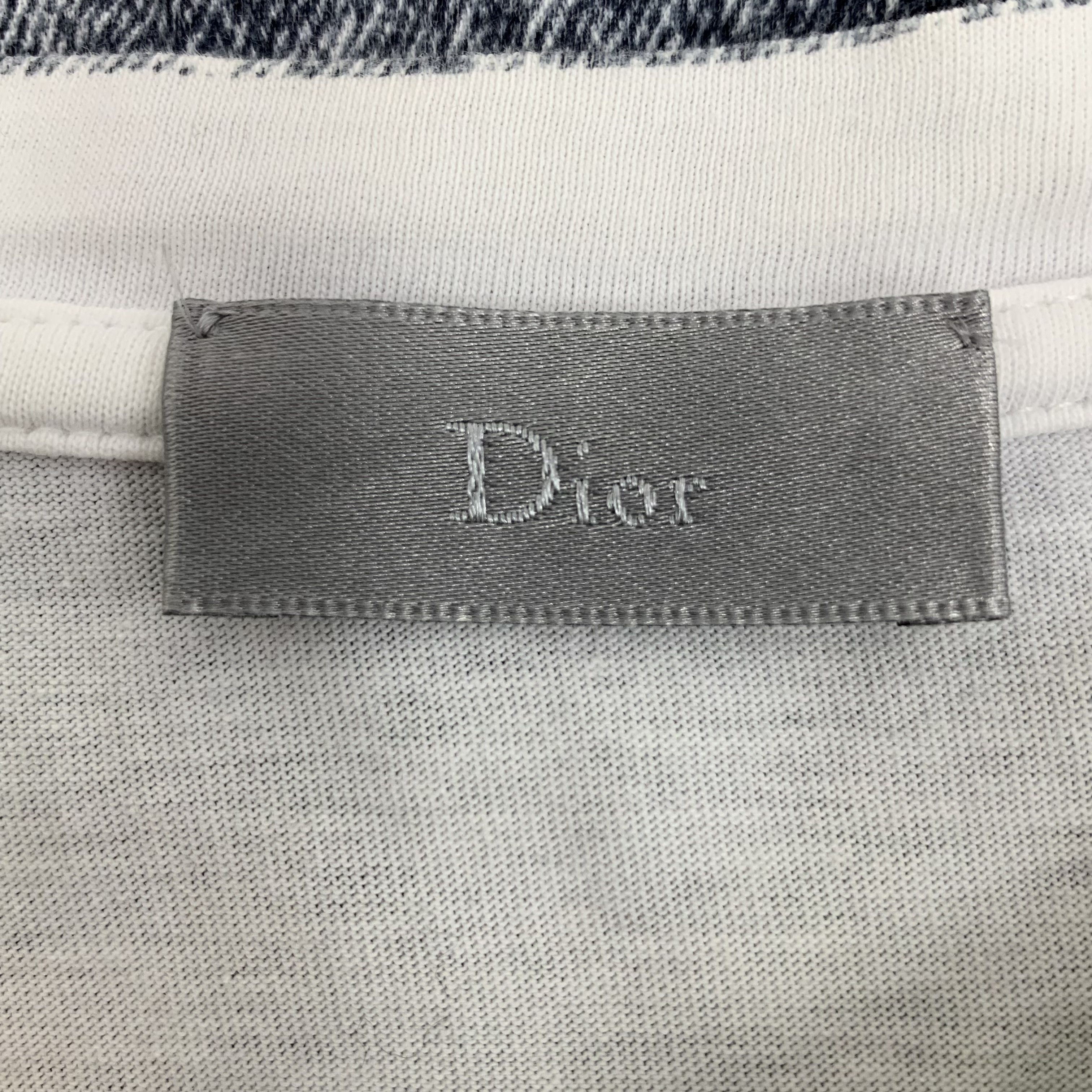 Dior CM0277 Dior Mens Speckled Short Sleeve T-Shirt Size US S / EU 44-46 / 1 - 6 Thumbnail