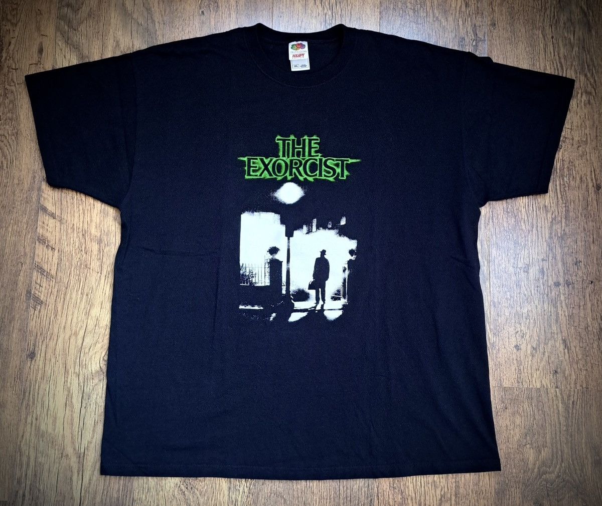 image of Expert Horror x Movie The Exorcist X T-Shirt in Black, Men's (Size 2XL)