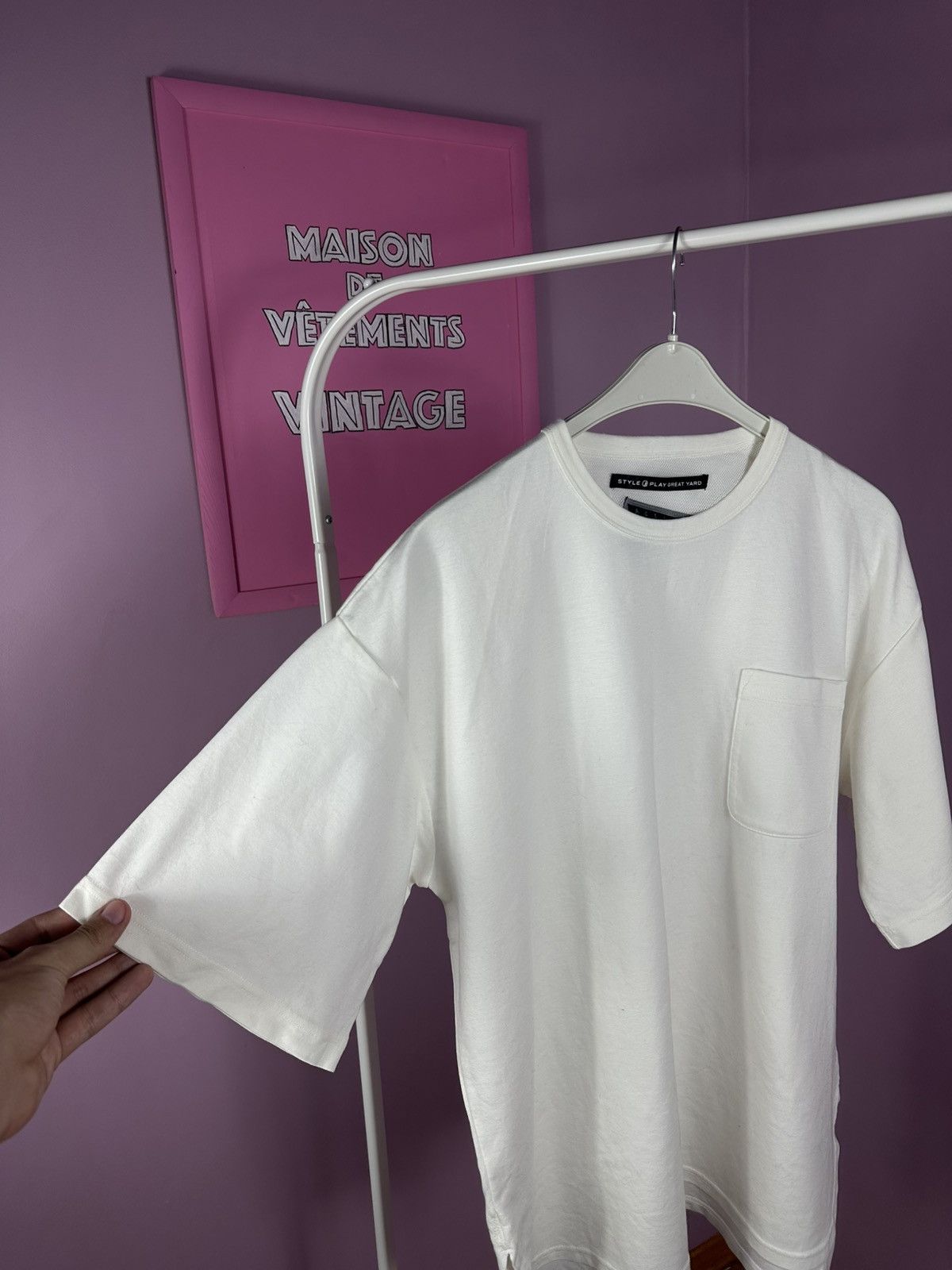 TROVE Active Trove Japan T Shirt Tee Short Sleeve White Pocket Size US M / EU 48-50 / 2 - 4 Thumbnail