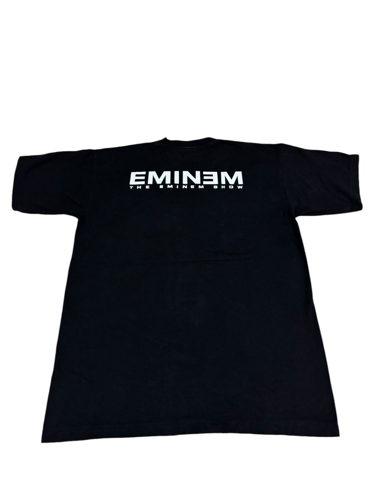 Band Tees × Eminem × Rap Tees EMINEM Rapper Big Logo Promo Shirt Size US XL / EU 56 / 4 - 4 Thumbnail