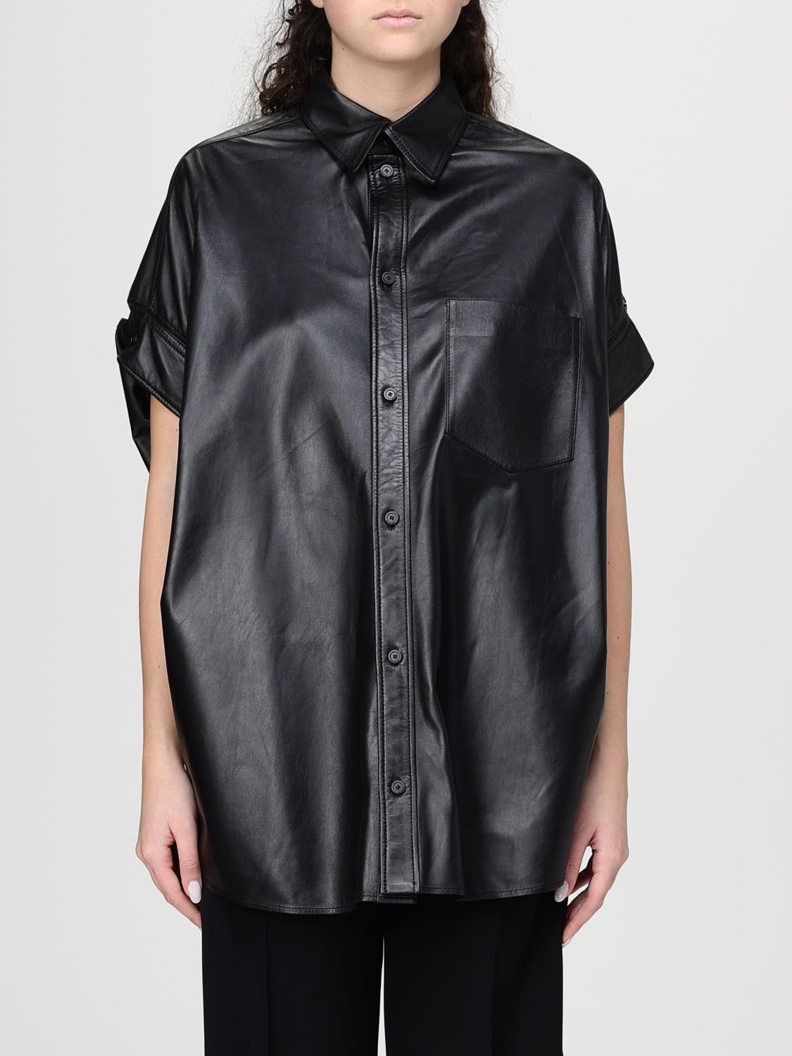 Balenciaga Balenciaga Shirt Woman Black Size XS / US 0-2 / IT 36-38 - 1 Thumbnail