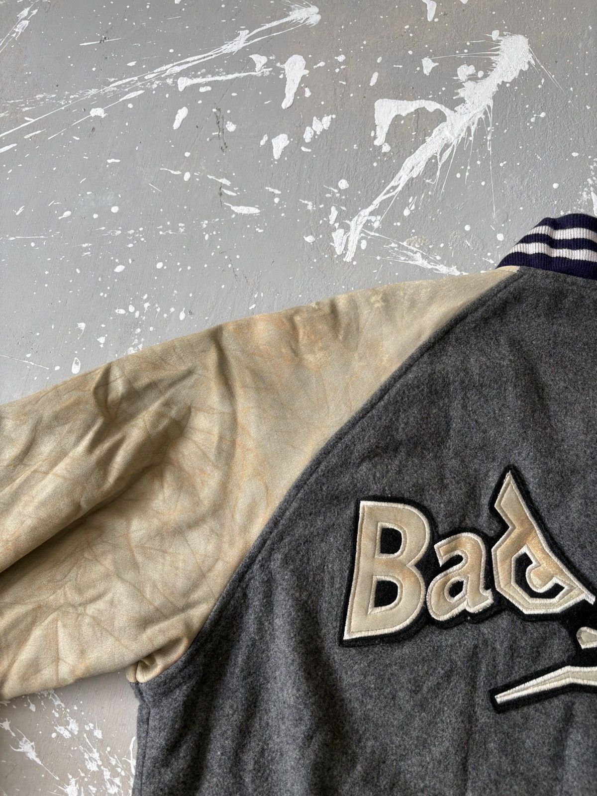 Vintage Vintage Distressed Bad Boy Embroidery Wool Varsity Jacket Size US L / EU 52-54 / 3 - 19 Thumbnail