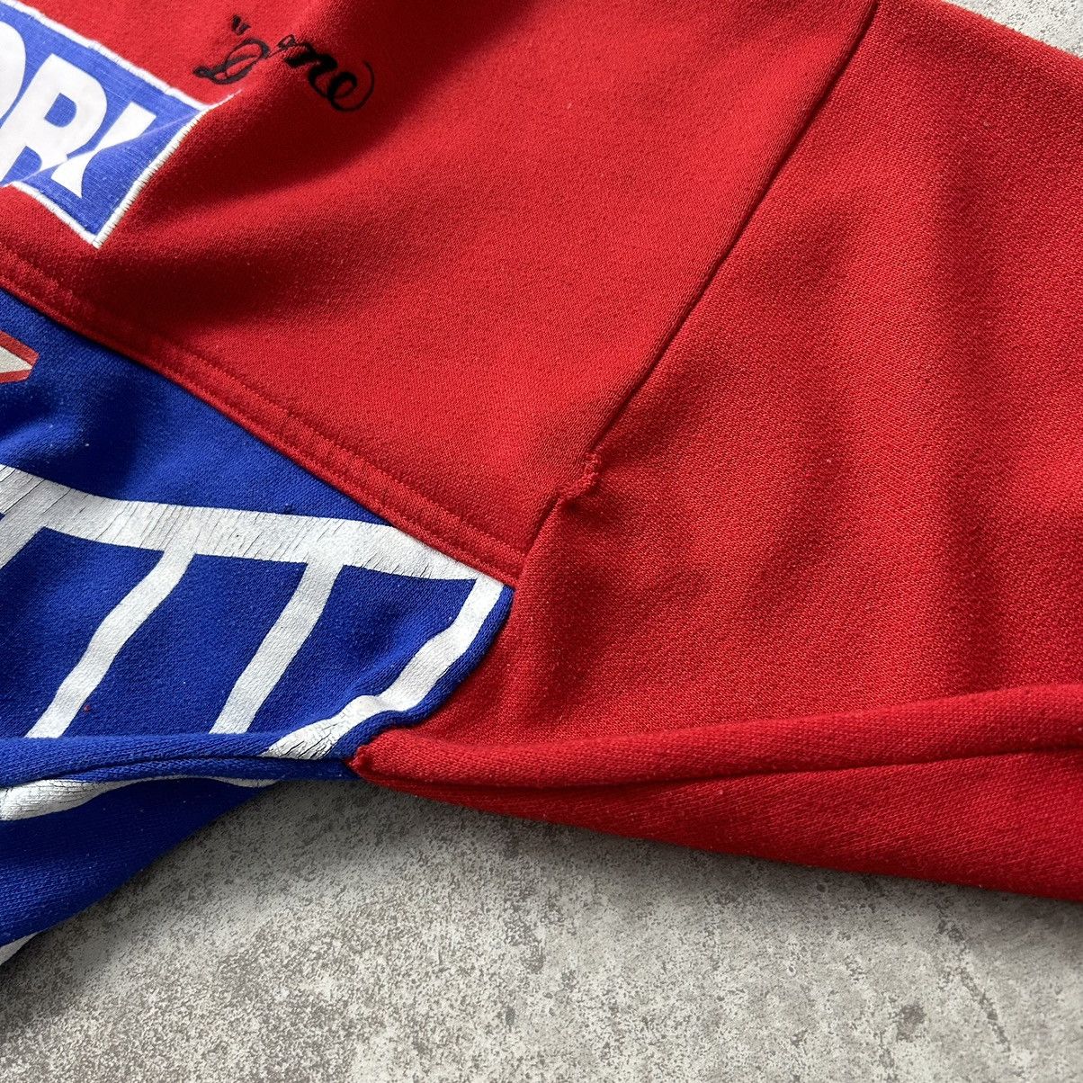NFL × Starter × Vintage RARE NEW YORK GIANTS STARTER AOP CREWNECK SWEATSHIRT APPLE Size US XL / EU 56 / 4 - 13 Thumbnail