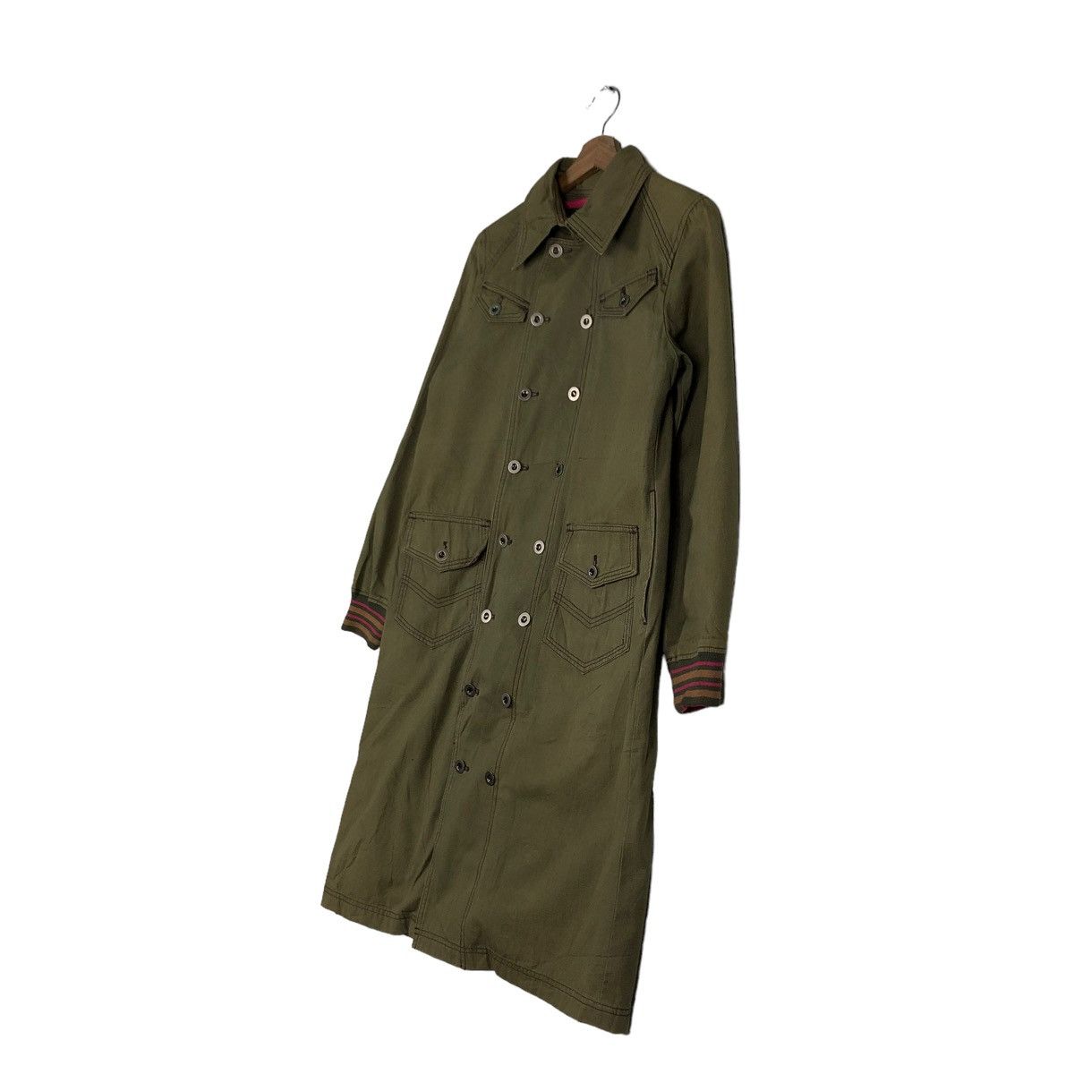 Hysteric Glamour 🔥VINTAGE LONG JACKET ALGON QUINS MILITARY DESIGN JAPAN MADE Size US M / EU 48-50 / 2 - 2 Thumbnail