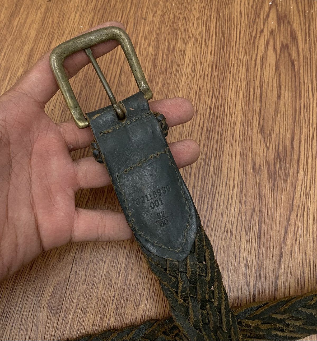 Polo Ralph Lauren Polo ralph lauren braided leather belt Size ONE SIZE - 3 Thumbnail