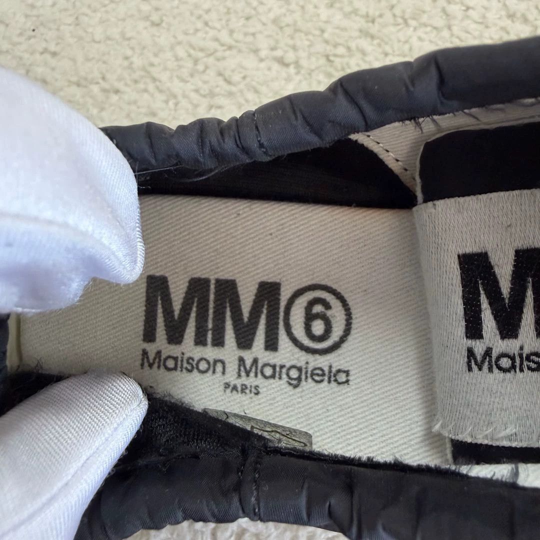 MM6 MM6 Black Square Toe Sneaker 37 #4004 Size US 6.5 / IT 36.5 - 8 Thumbnail