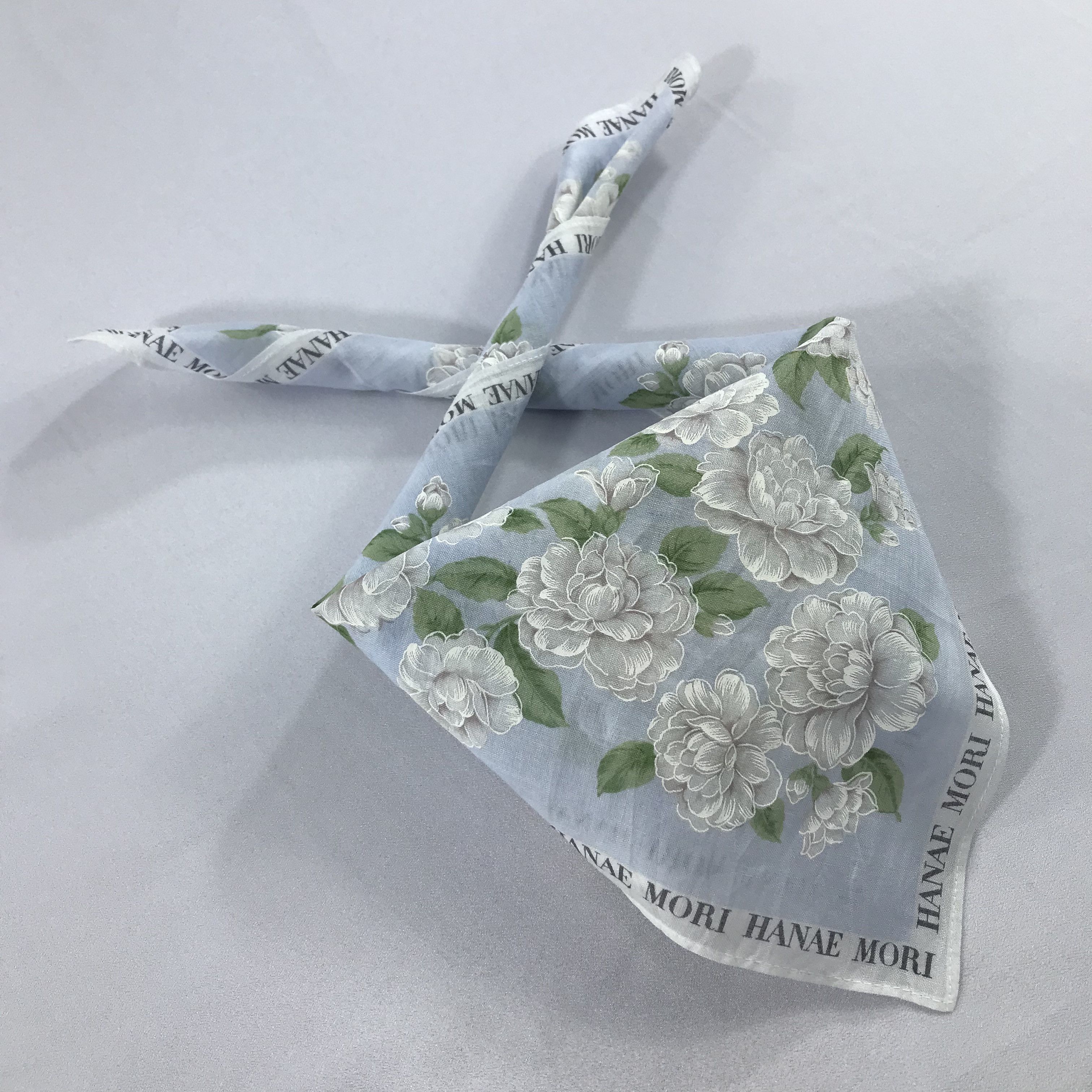 Hanae Mori Hanae Mori Bandana / Handkerchief / Neckerchief - S2410 Size ONE SIZE - 4 Thumbnail