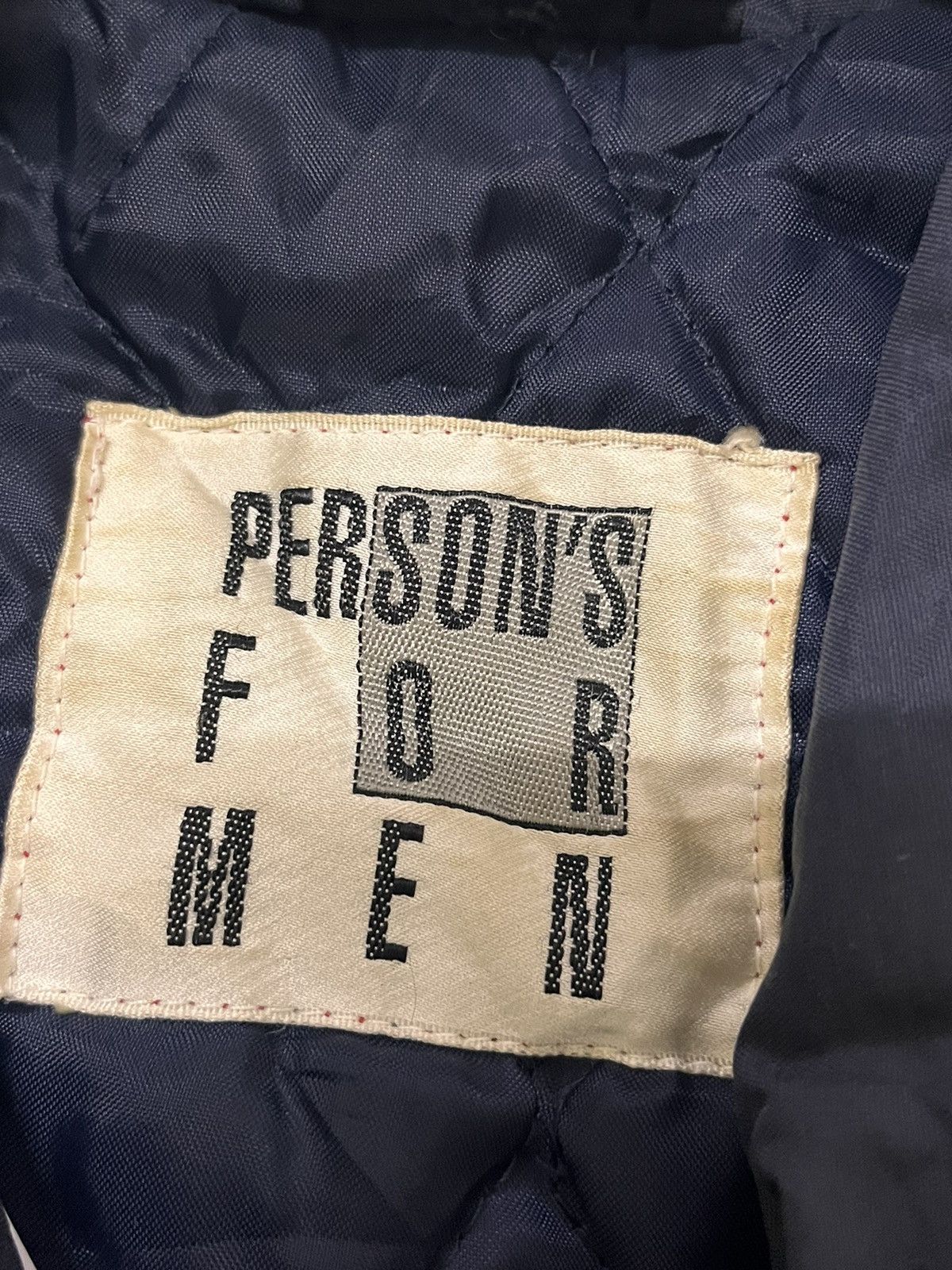 PERSON'S 90s Person’s for men bomber jacket Size L / US 10 / IT 46 - 3 Thumbnail