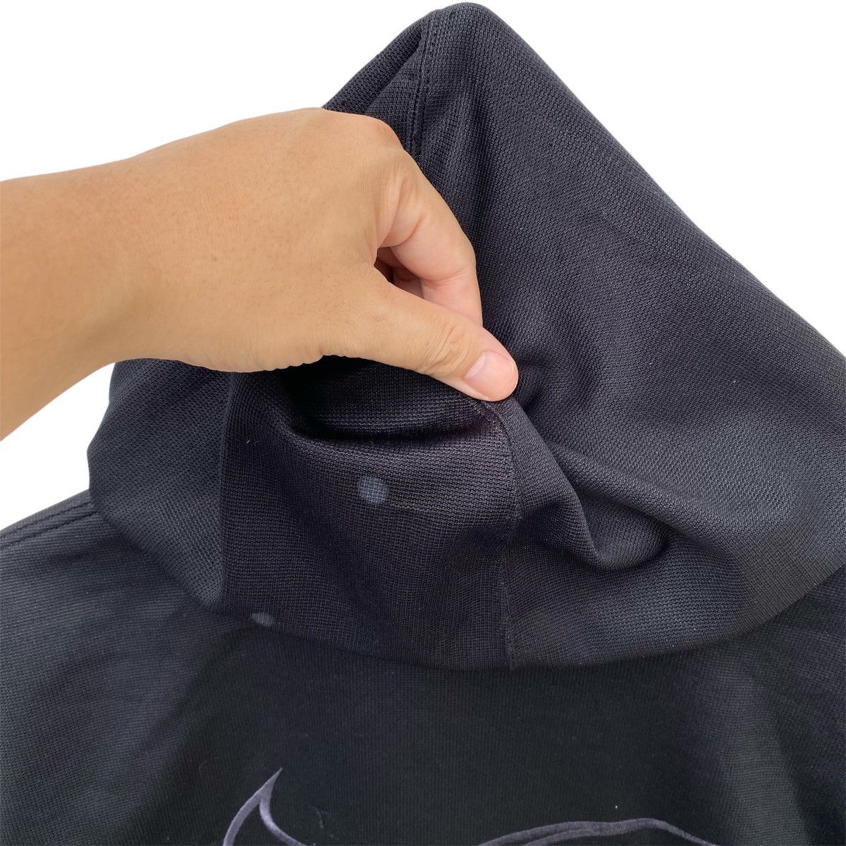 Nike Vintage 90s Nike Air Swoosh Half Zipper Hoodie | L | Swag Size US L / EU 52-54 / 3 - 10 Thumbnail