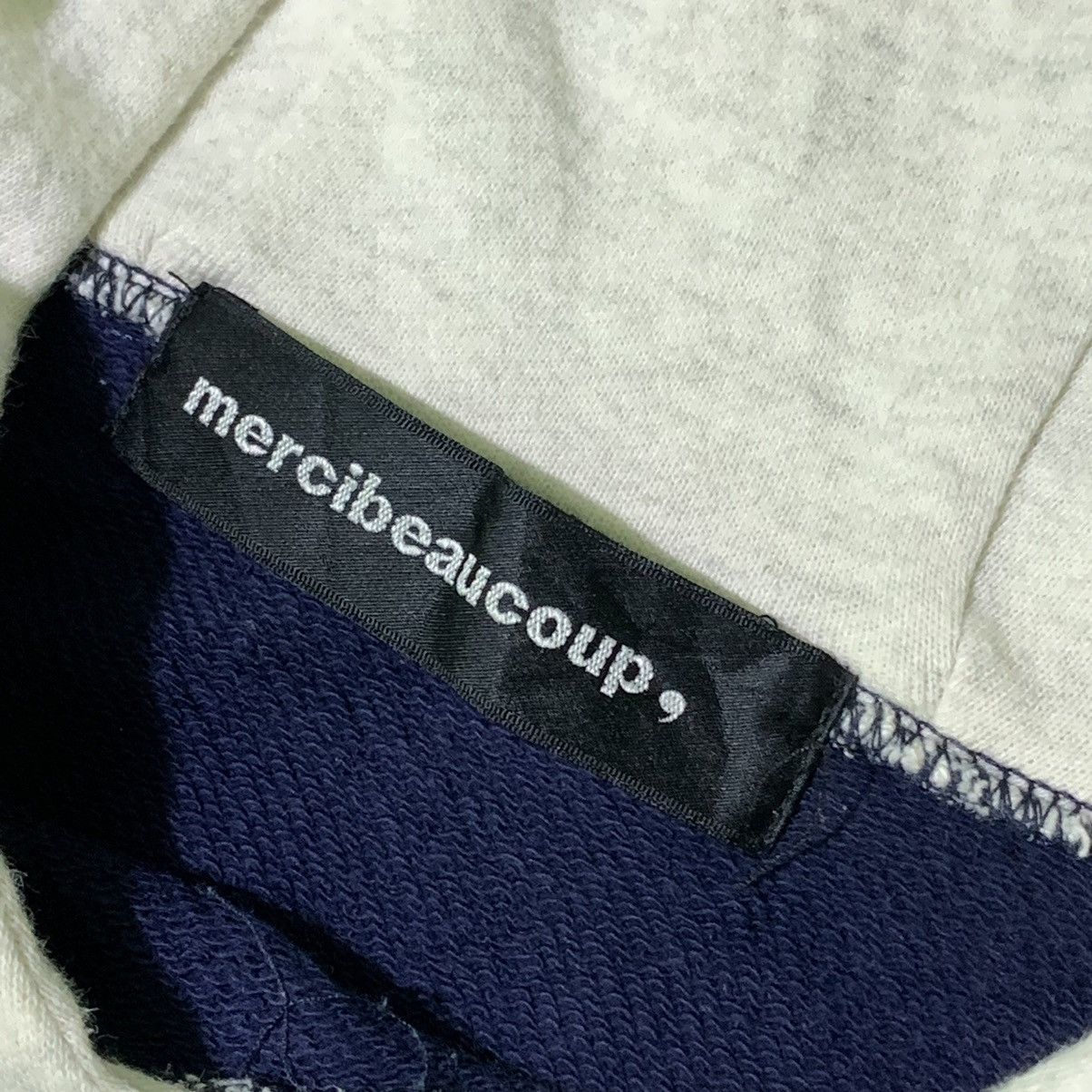 mercibeaucoup Mercibeaucoup two tone hoodie Size ONE SIZE - 5 Thumbnail