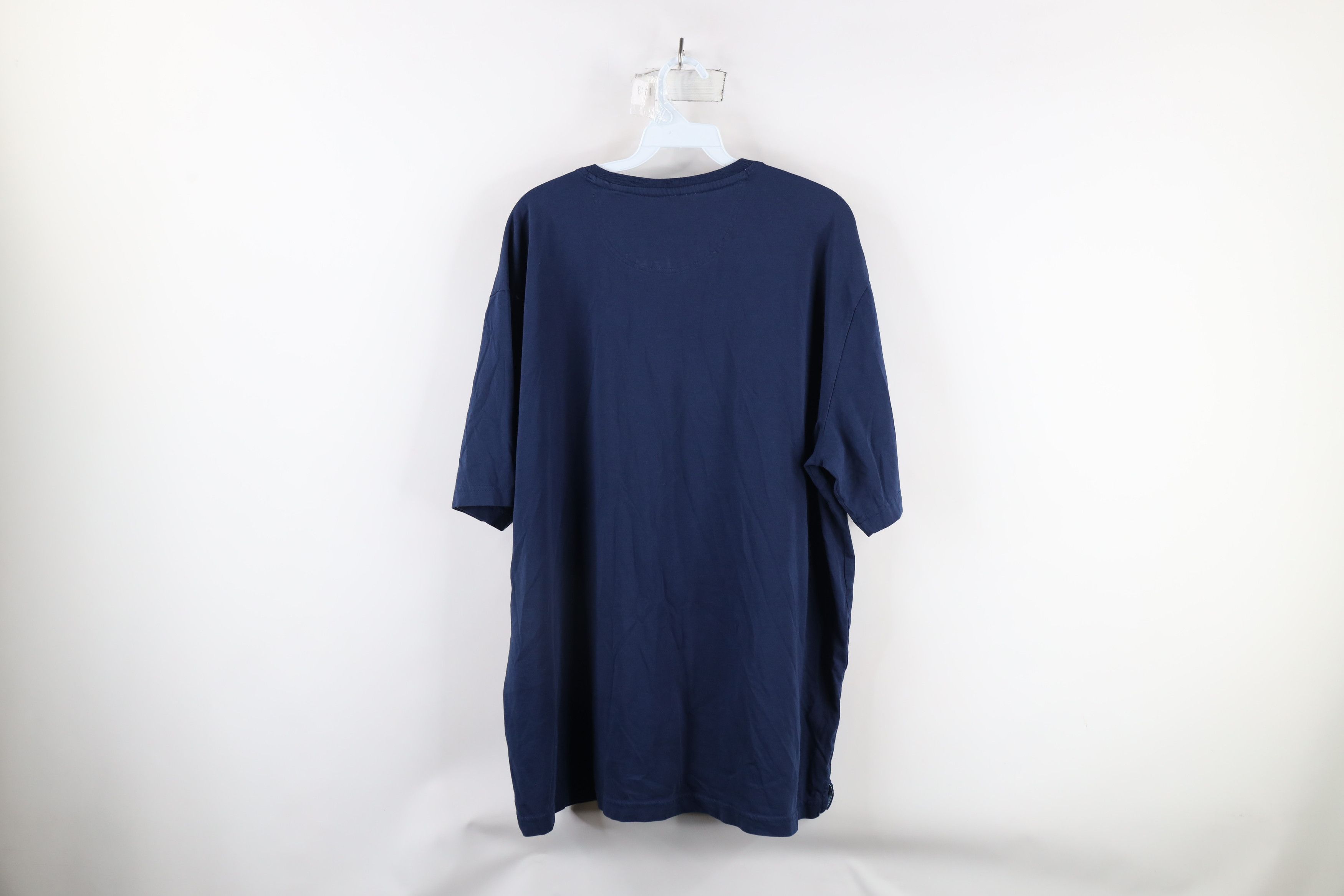 Tommy Bahama × Vintage Tommy Bahama Relax Supima Cotton V-Neck T-Shirt Navy Blue Size US XL / EU 56 / 4 - 12 Thumbnail