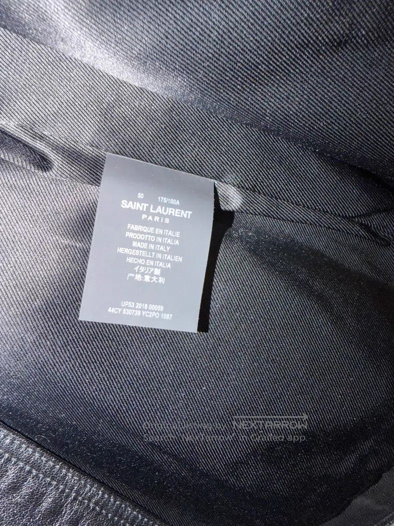 Saint Laurent Paris Saint Laurent Paris Medal Sheepskin Knight Jacket i Size US M / EU 48-50 / 2 - 4 Thumbnail